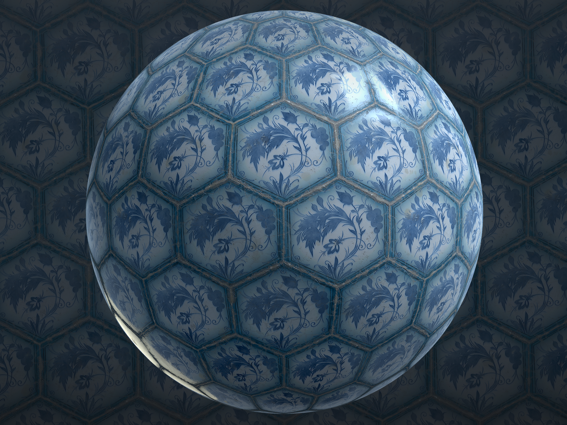 Ornate tiles