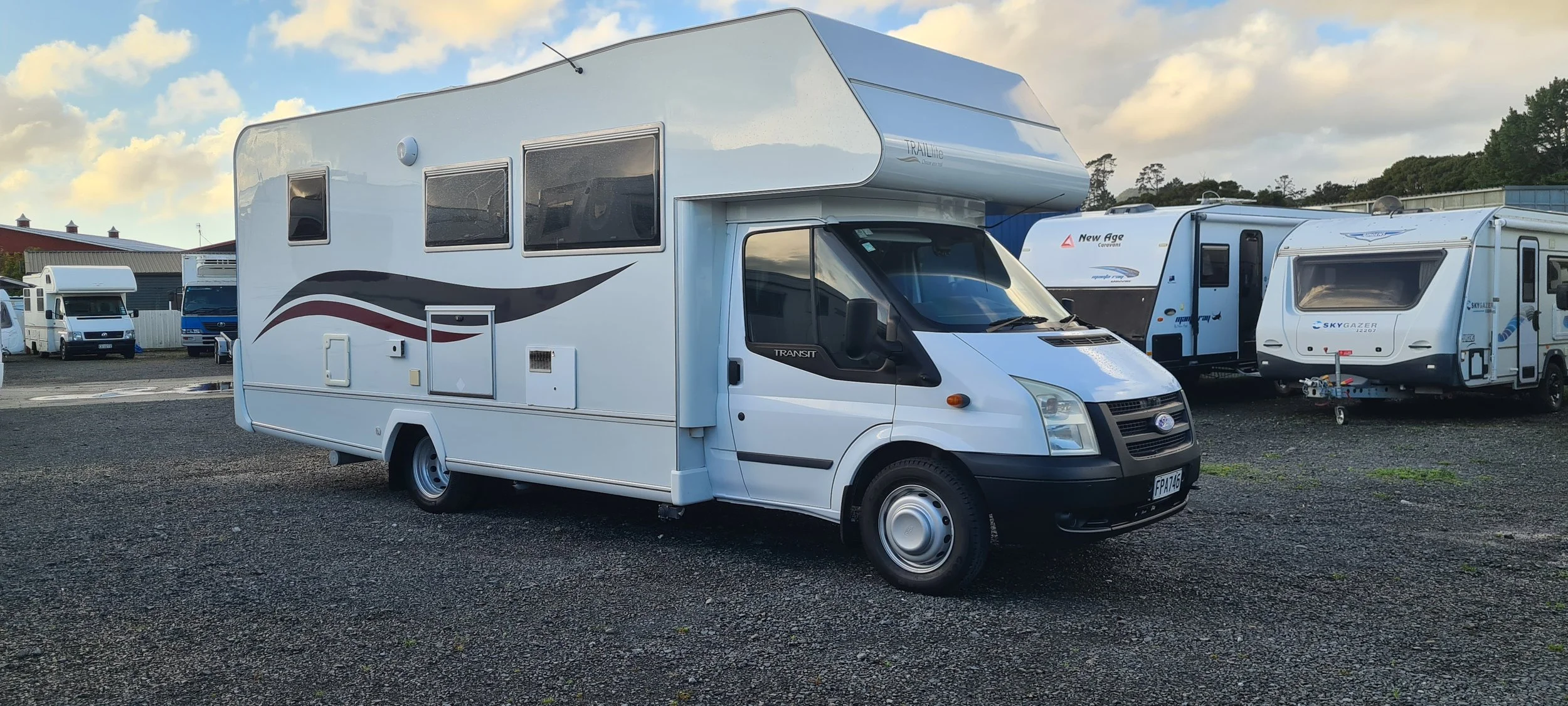 2010 FORD TRANSIT LWB 460T  $107,000