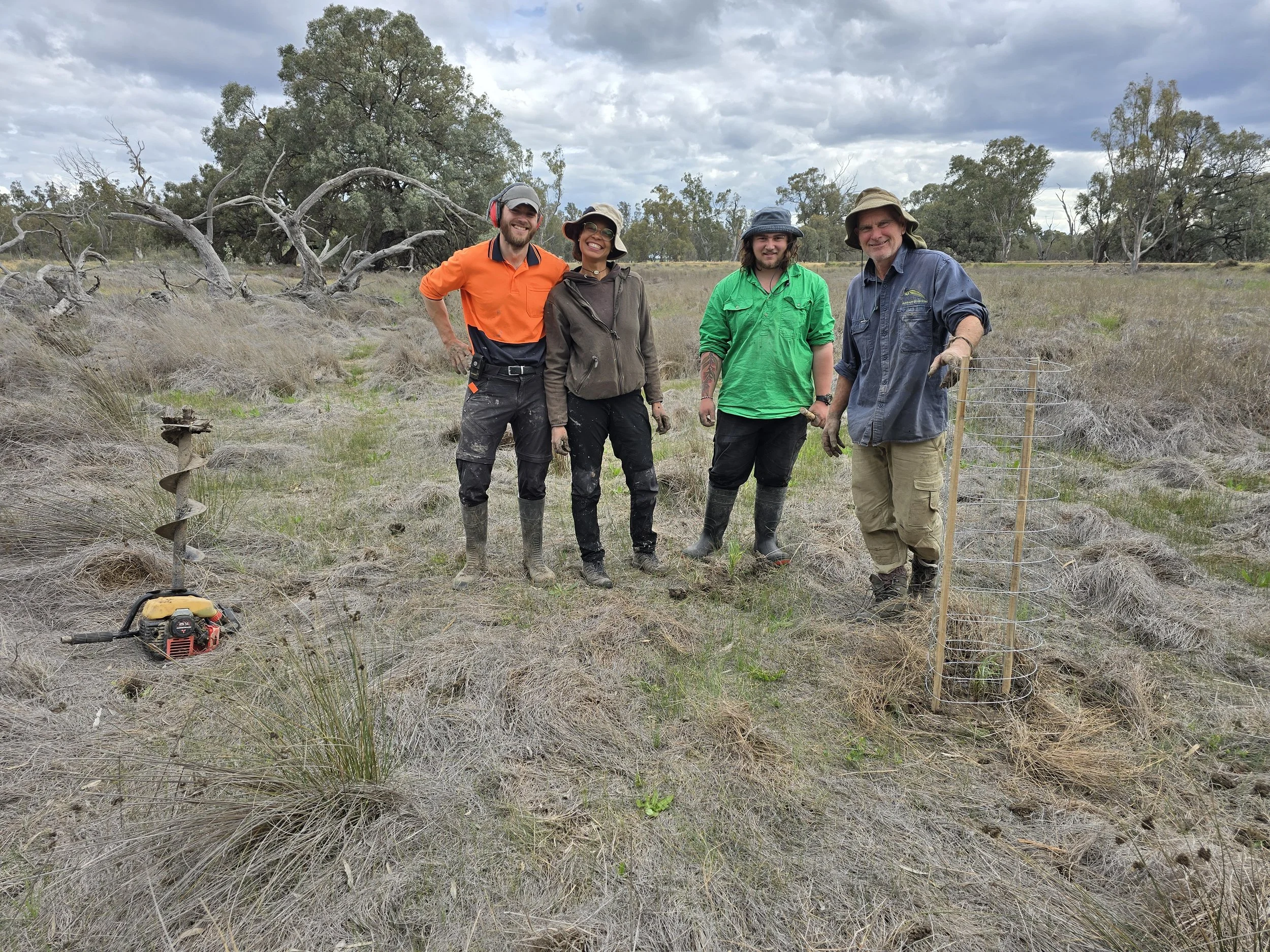 Wetlands Revival Trust crew  2025