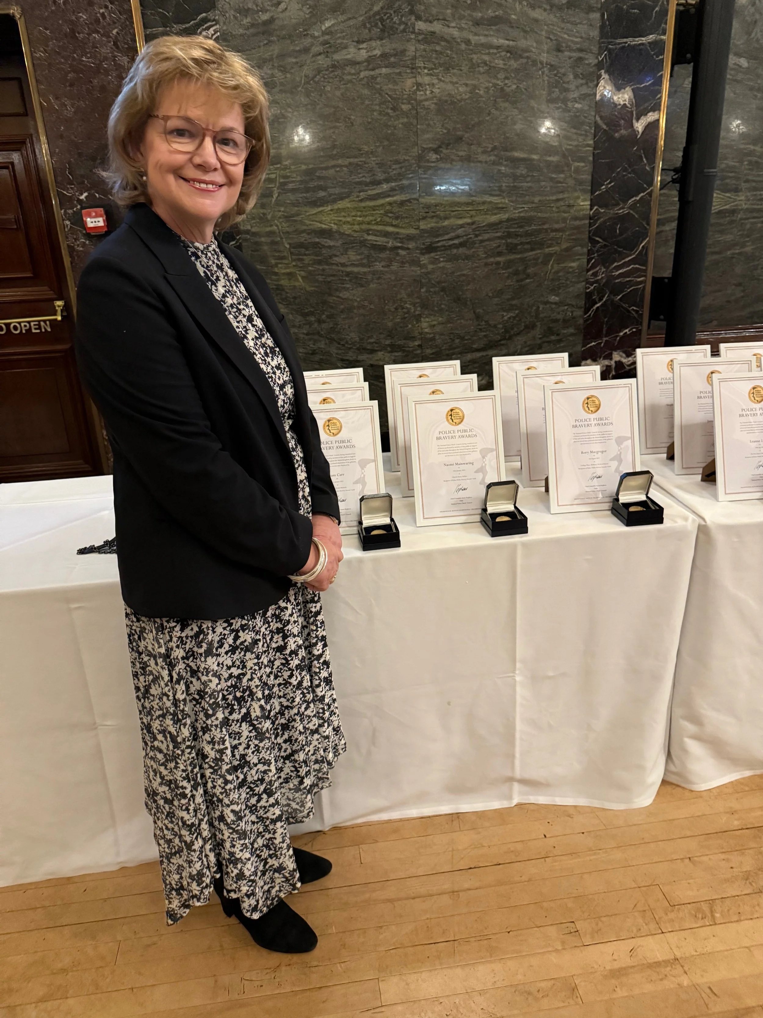 British Silverware was honoured to create the medals for the National Police Chiefs' Council Public Bravery Awards