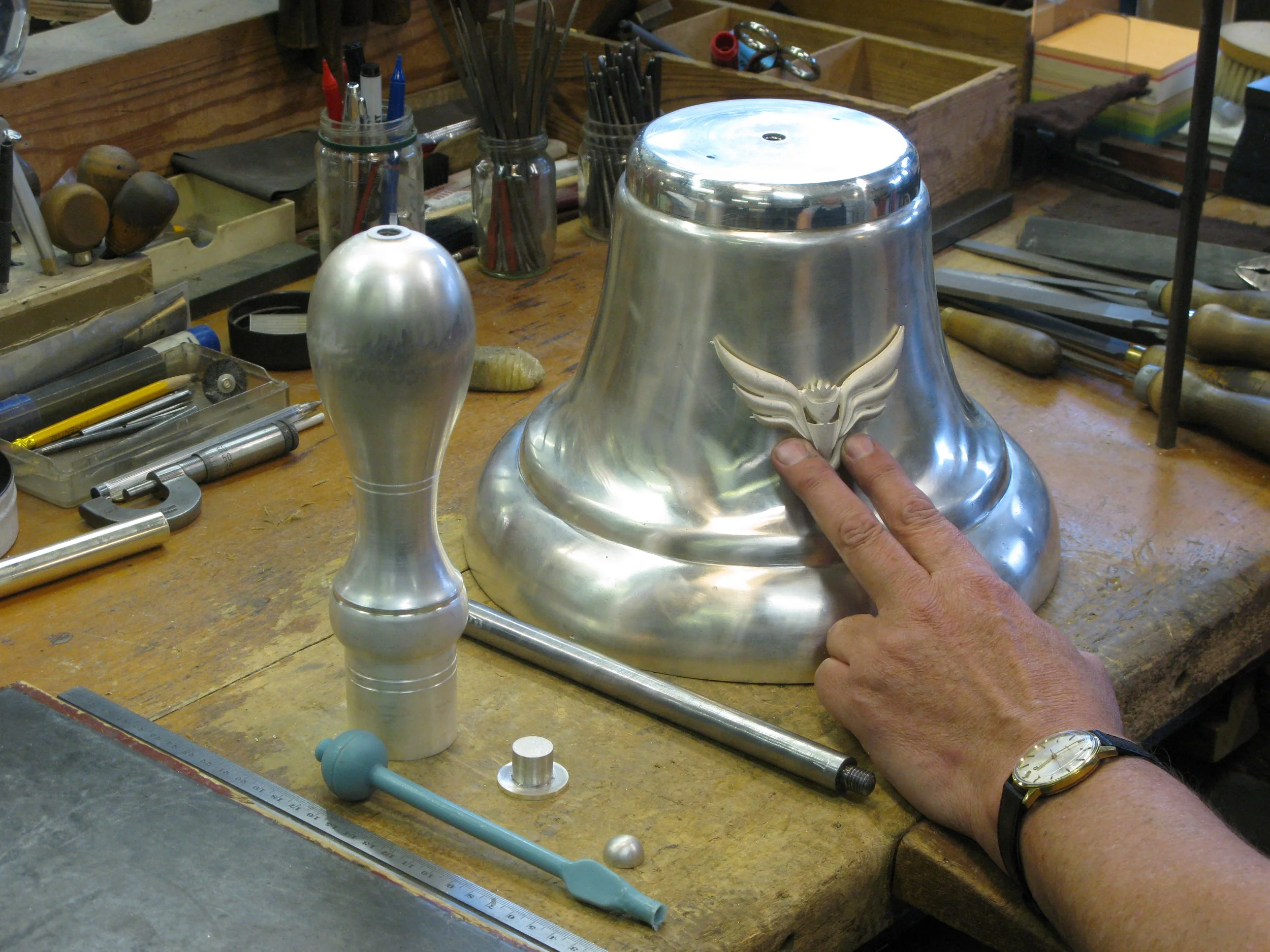 Bell on bench pre assembly.jpg