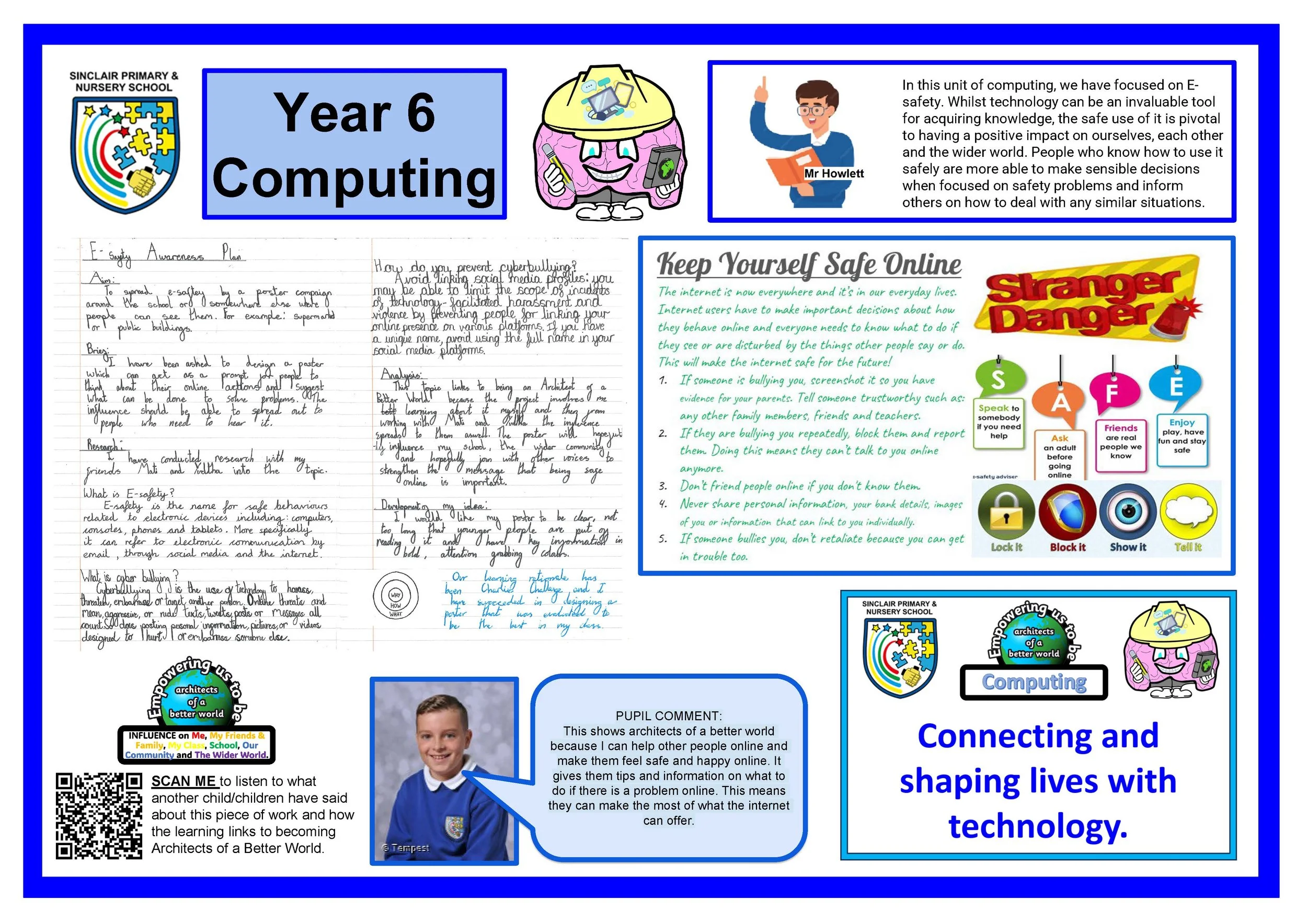 Year 6 Computing: — Sinclair Primary & Nursery School