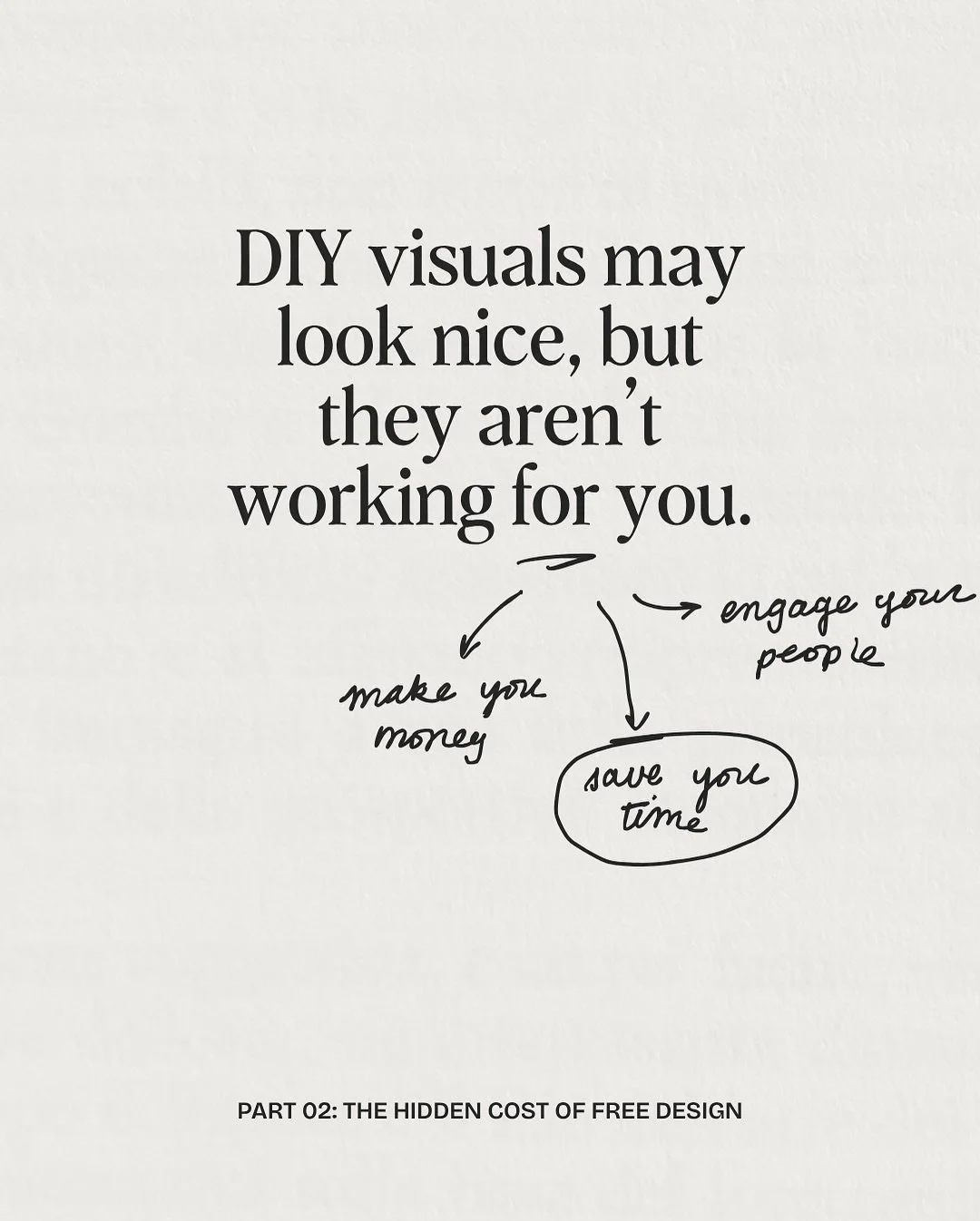 I know what it&rsquo;s like to wear all the hats (accountant, product developer, store manager, head of marketing, etc. etc.) 

The sad truth is there is a high opportunity cost to doing the things you aren&rsquo;t an expert at.

If you want more fre