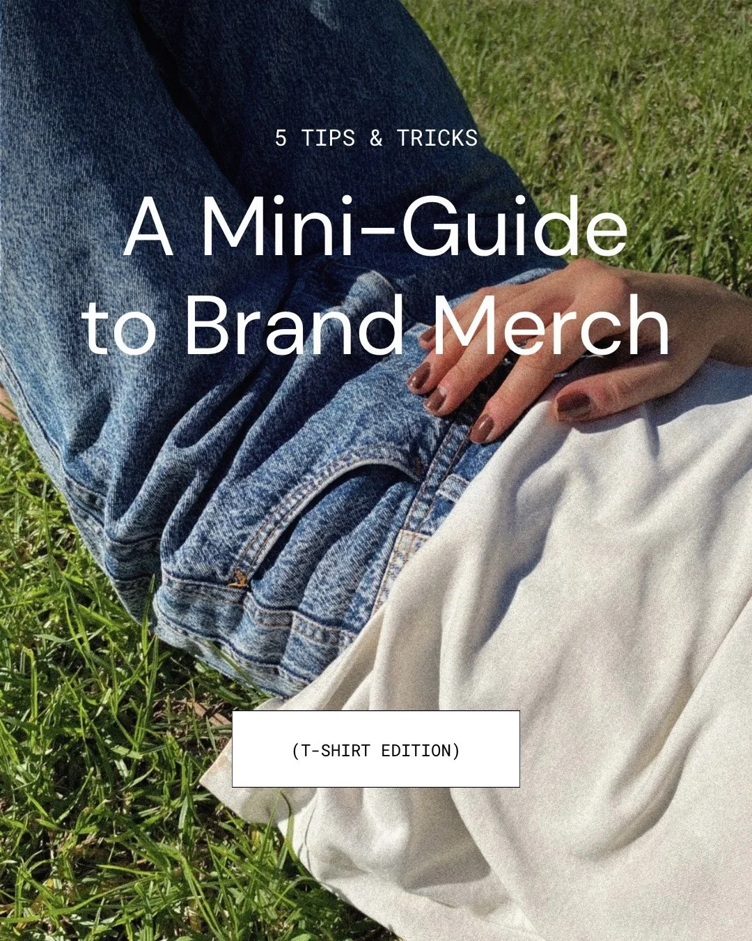 Your T-shirts matter.

And no, you can&rsquo;t just slap your logo on it and hopes it sells.

Merch is so overlooked !!and so key!! in building your brand world. And if you want to be obsession-worthy, you have to be obsessed with every detail.

Not 