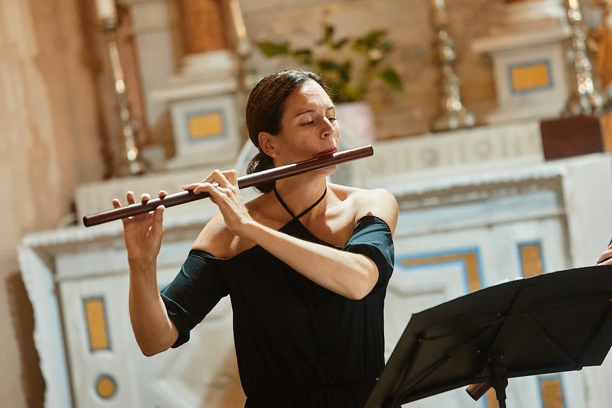 Holly Scarborough performs at the Korkyra Baroque Festival, Croatia 2026