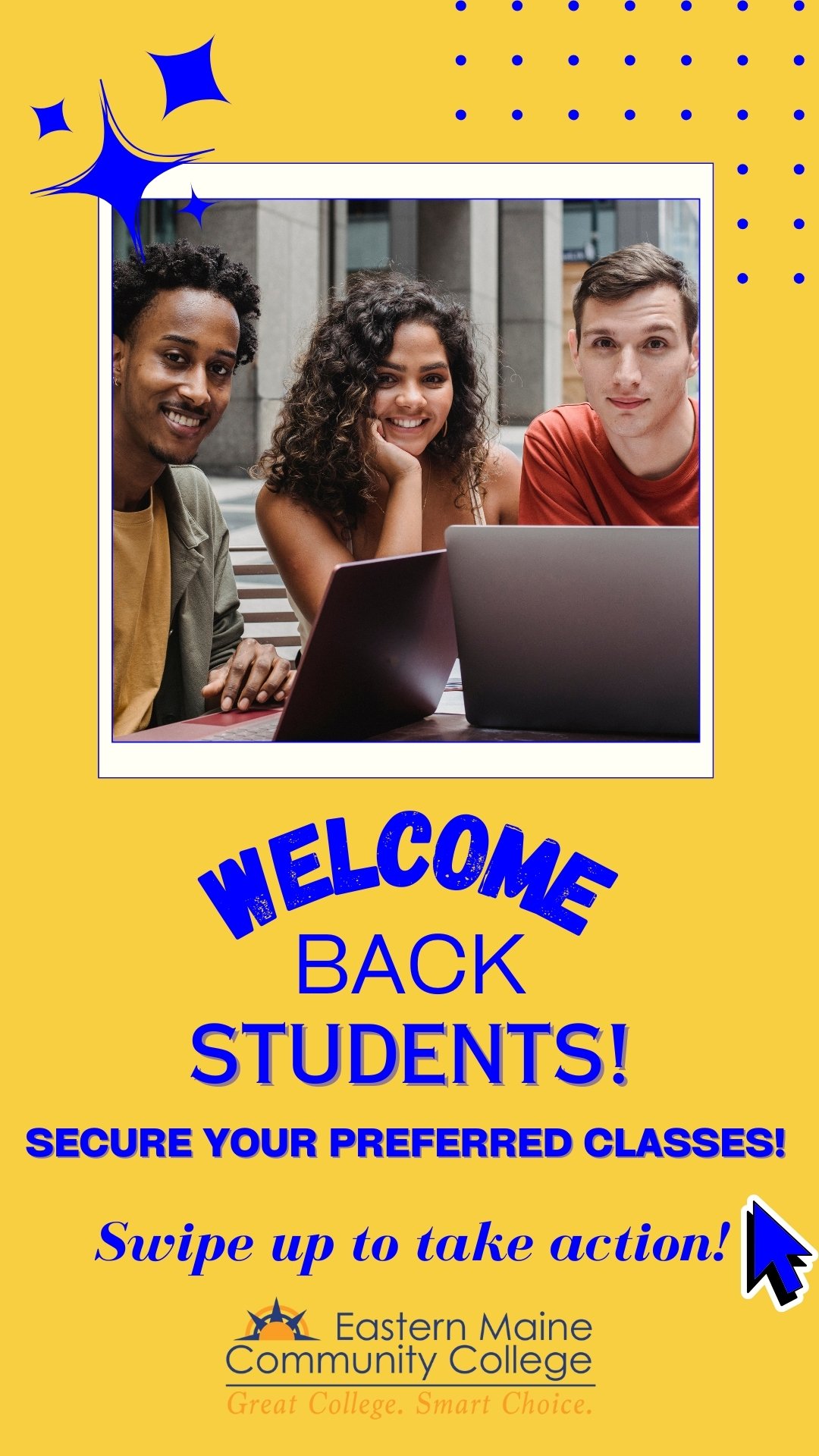 EMCC "Welcome Back Students" Social Media Campaign
