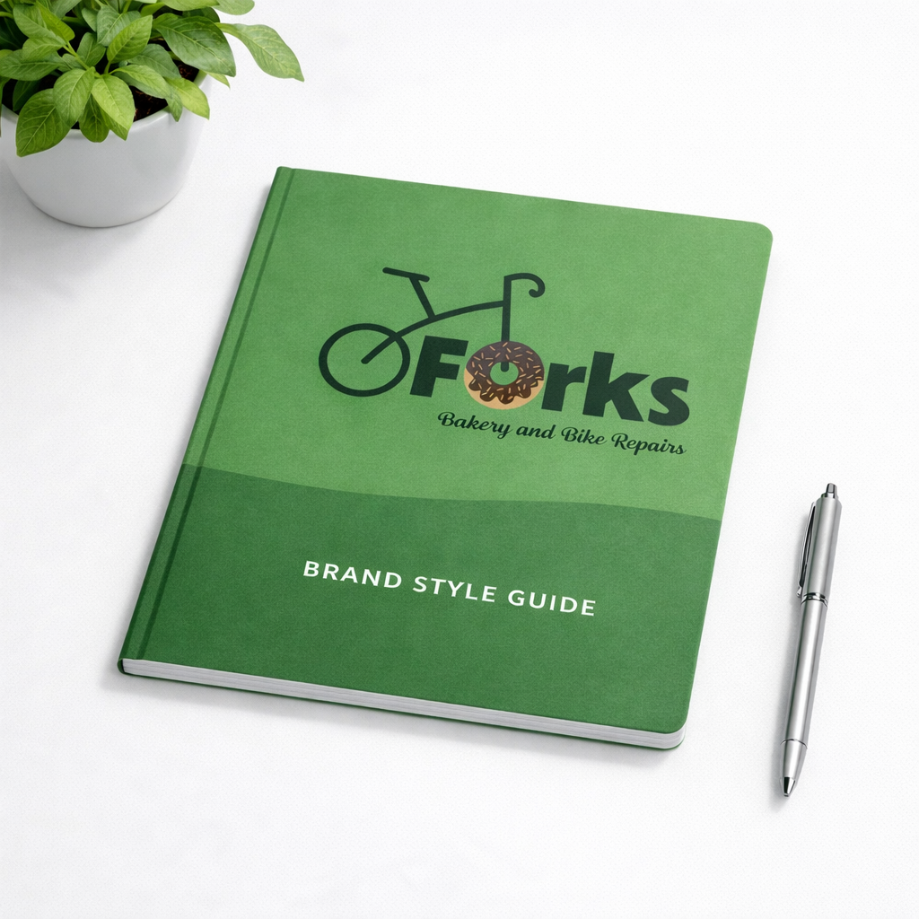 Forks Bakery & Bike Repairs Brand Style Guide