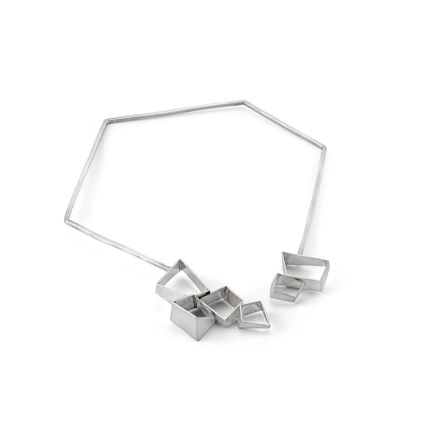 Silver Torque Necklace