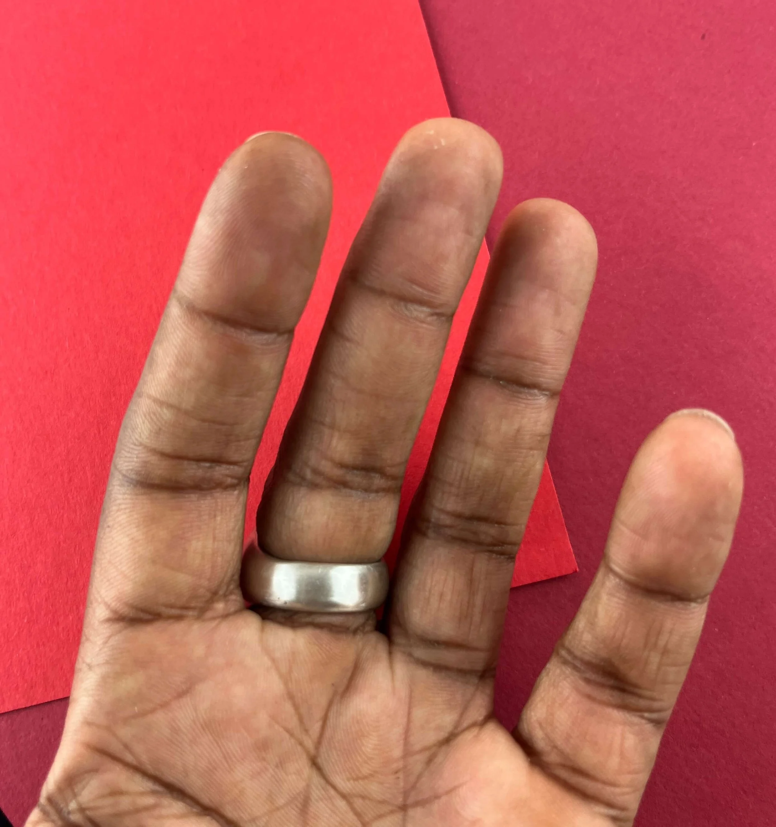 Unique Sterling Silver Chunky Ring