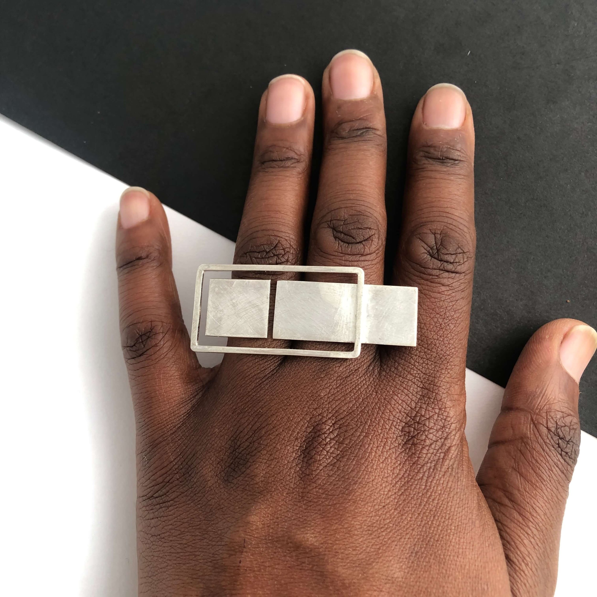 Pave Diamond Double Finger Ring, 925 Silver Diamond Ring, Fine Diamond  Anniversary Gift, Diamond Proposal Ring, Handmade Jewelry Gift. - Etsy  Canada | Silver diamond ring, Double finger ring, Diamond anniversary