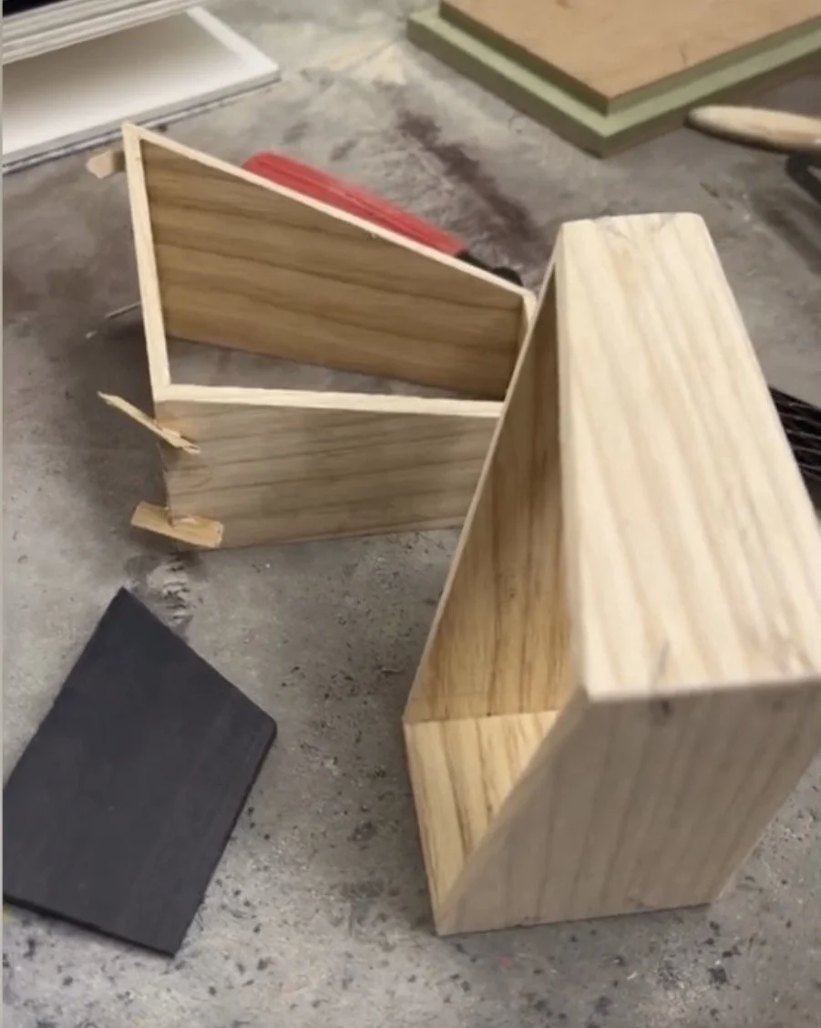 Woodwork in progress