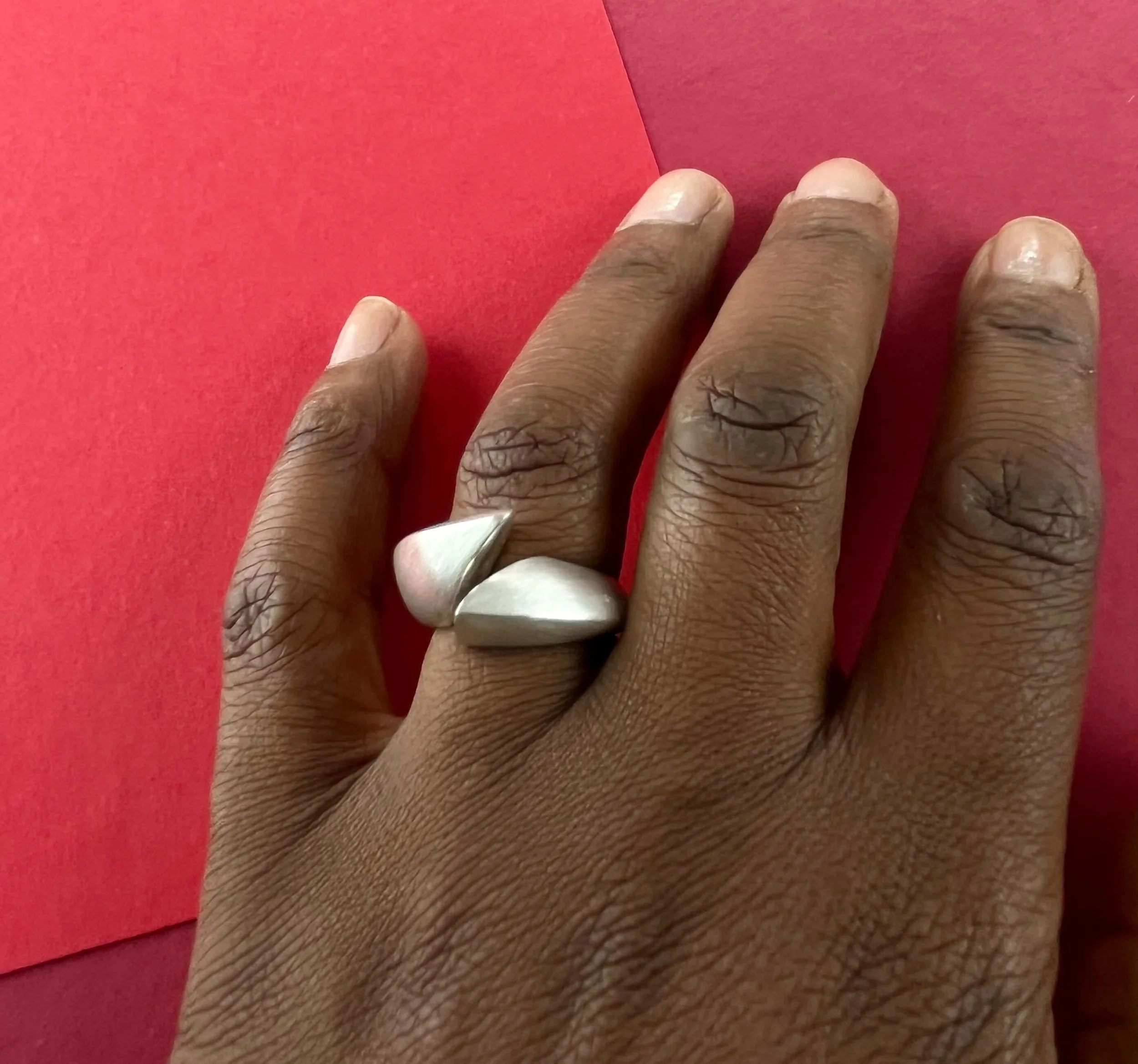 Handcrafted Sterling Silver ring unisex