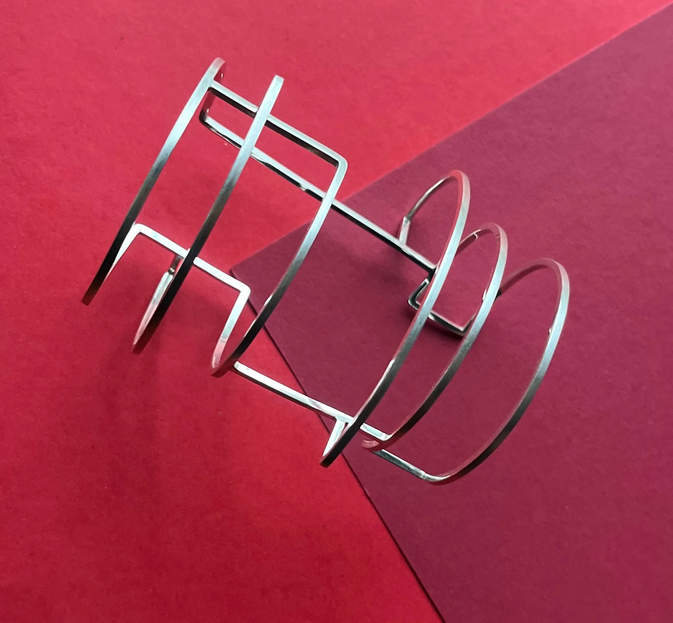 Large Sterling Silver Cuff Bracelet