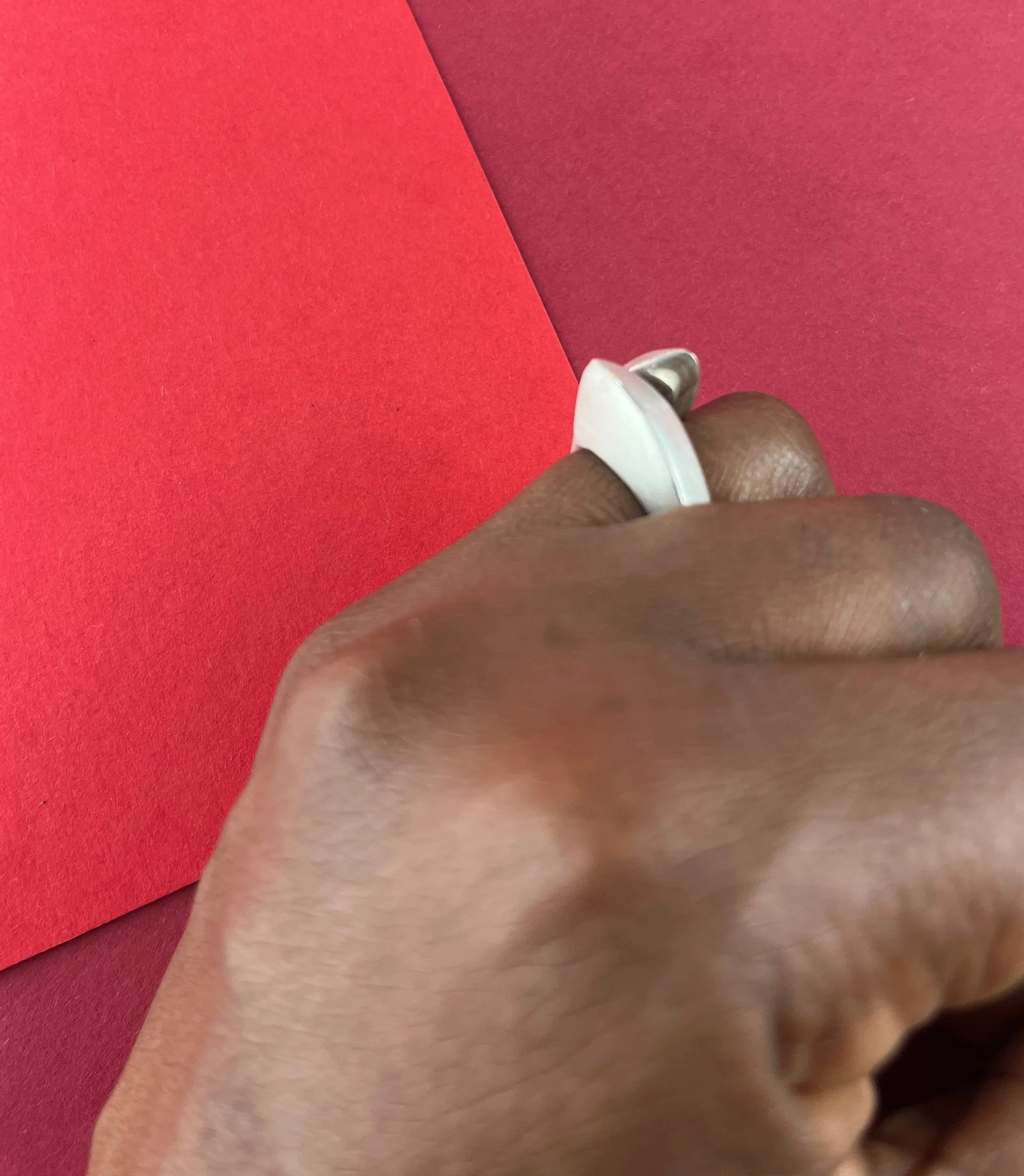 Chunky Handmade Silver Ring