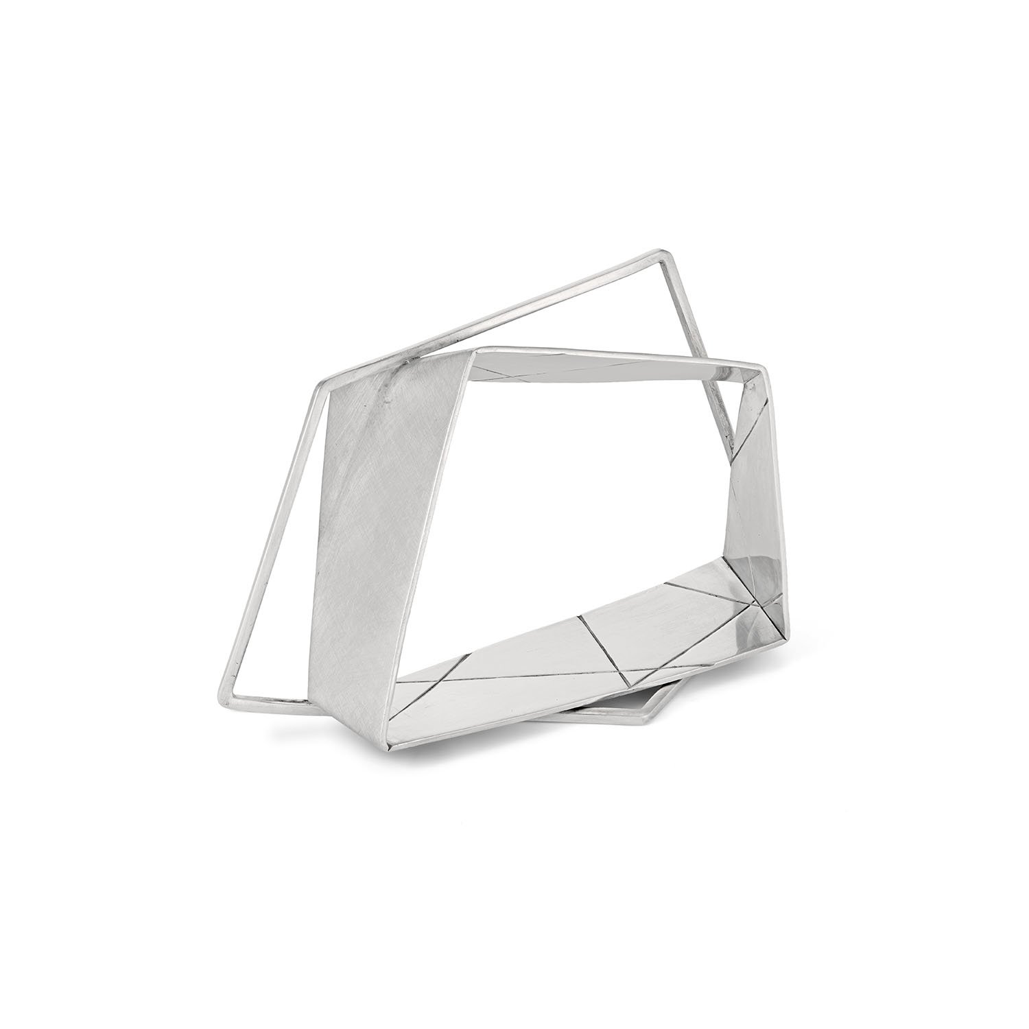 Large Silver Bangle