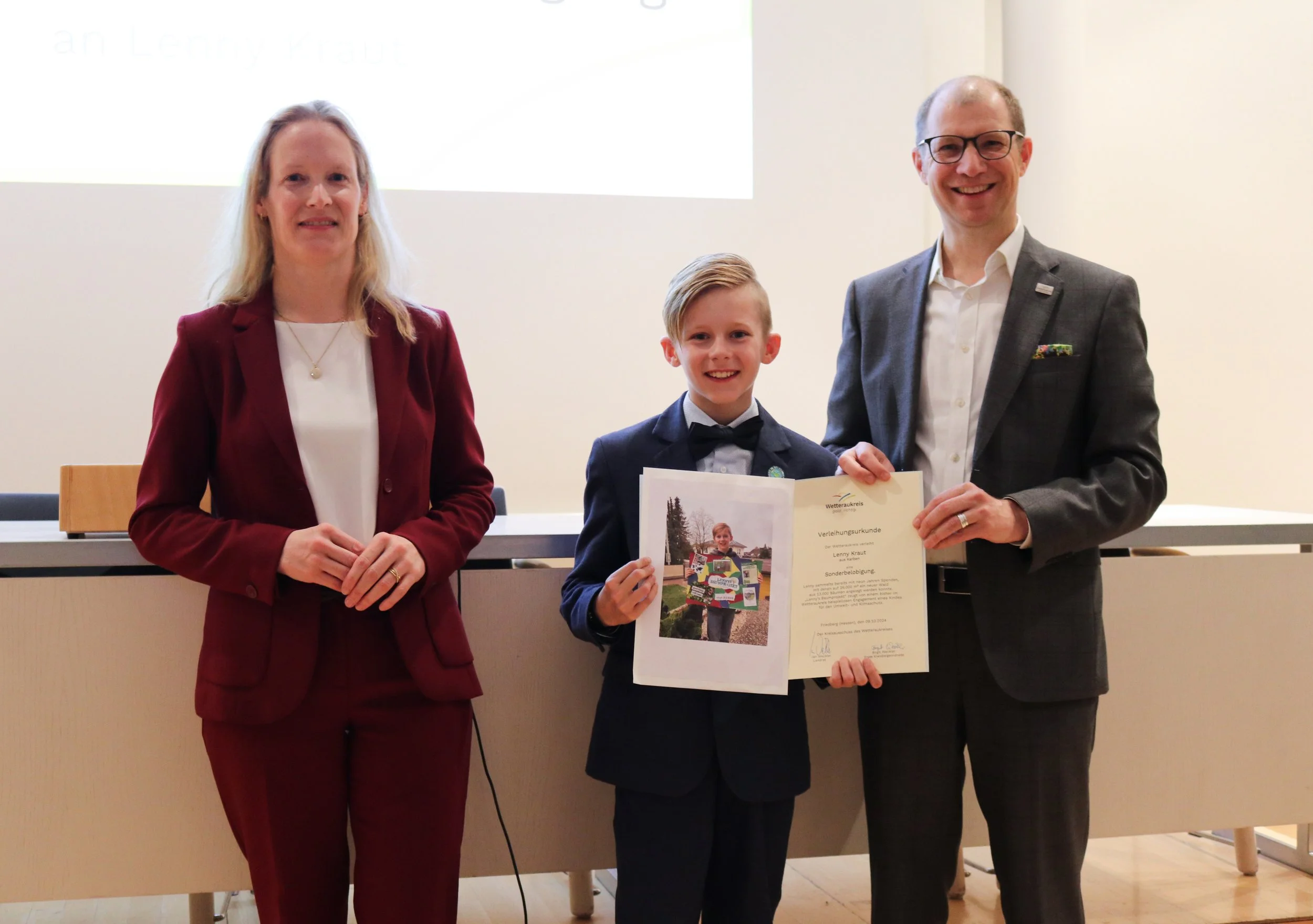 Umweltschutzpreis 2024 an den Auen- und Gewässerschutz Wetterau e. V. verliehen