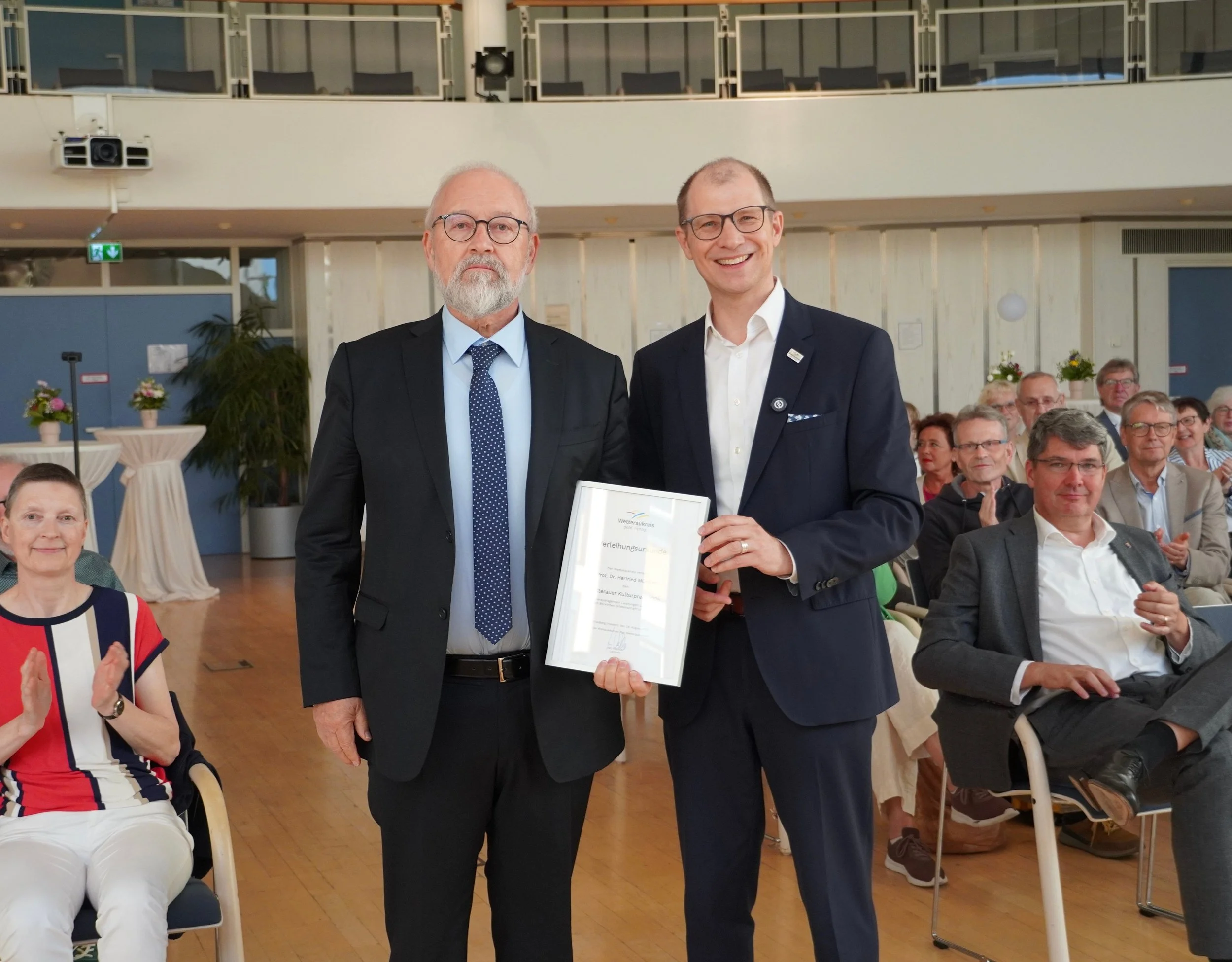 Herfried Münkler macht Weltpolitik und Geschichte greifbar