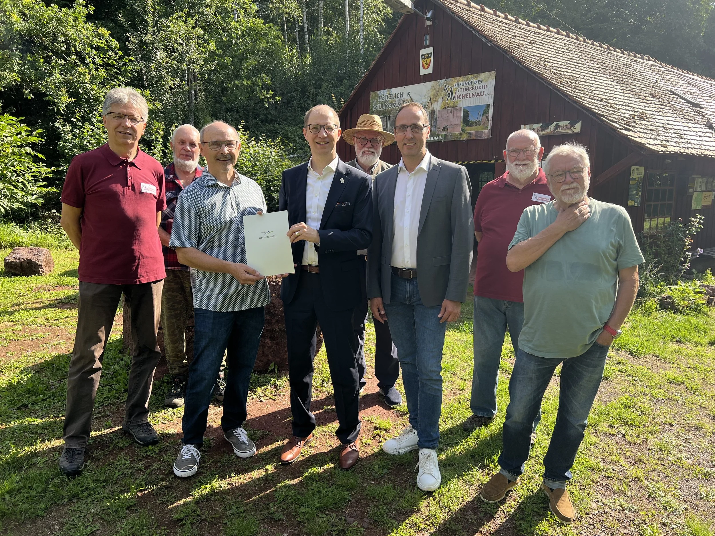 Zuschuss für Dachinstandsetzung der Steinmetzhütte
