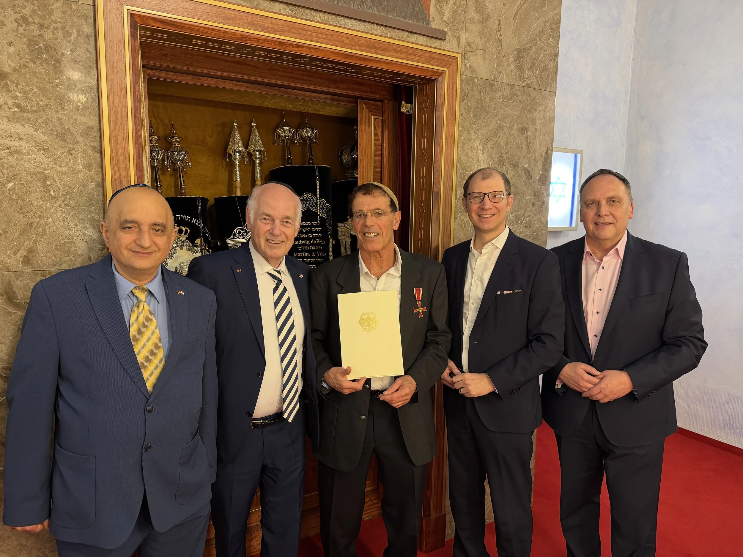 Herausragende Leistung für die jüdische Gemeinschaft in Deutschland