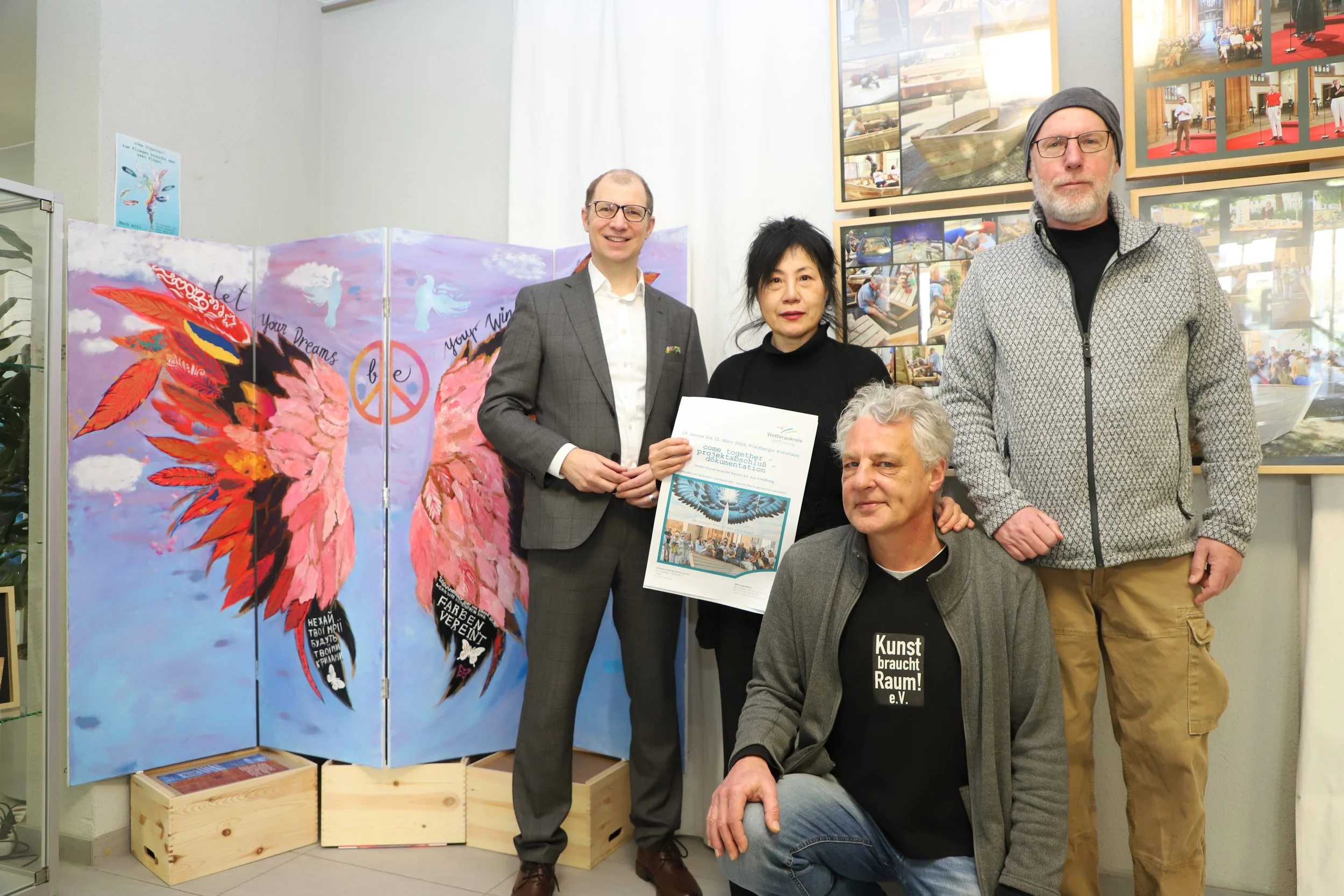 Kunst, die das Miteinander und die Demokratie fördern will