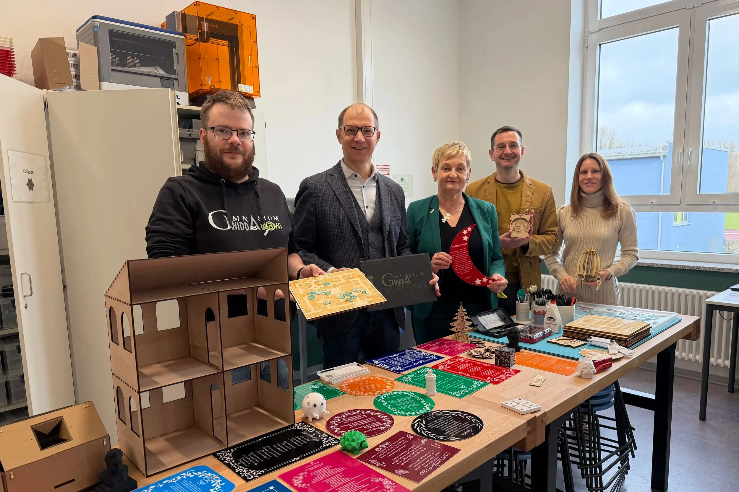 Ein Ort, an dem Schülerinnen und Schüler zu Macherinnen und Machern werden