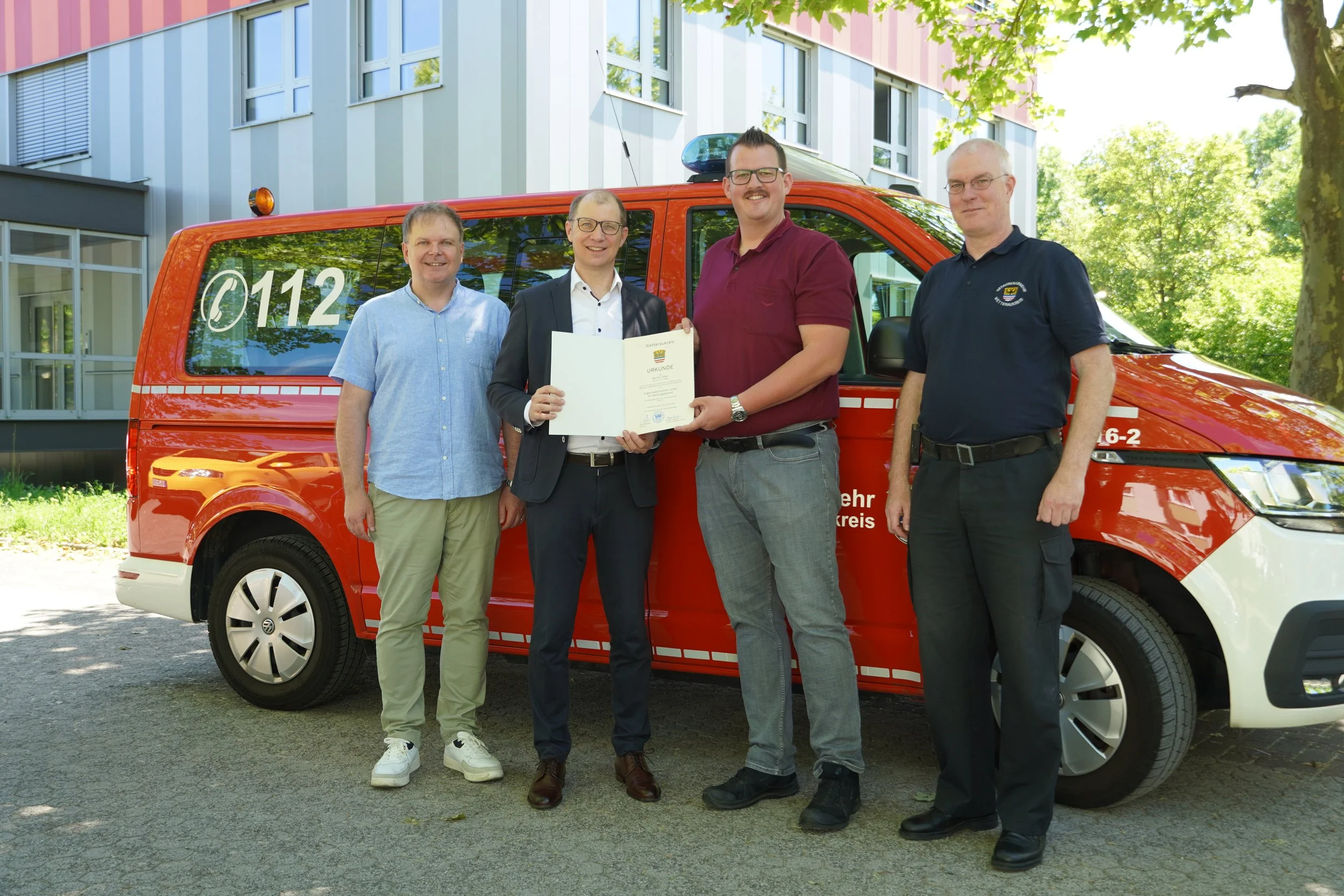 Moritz Otto als neuer Organisatorischer Leiter Rettungsdienst berufen