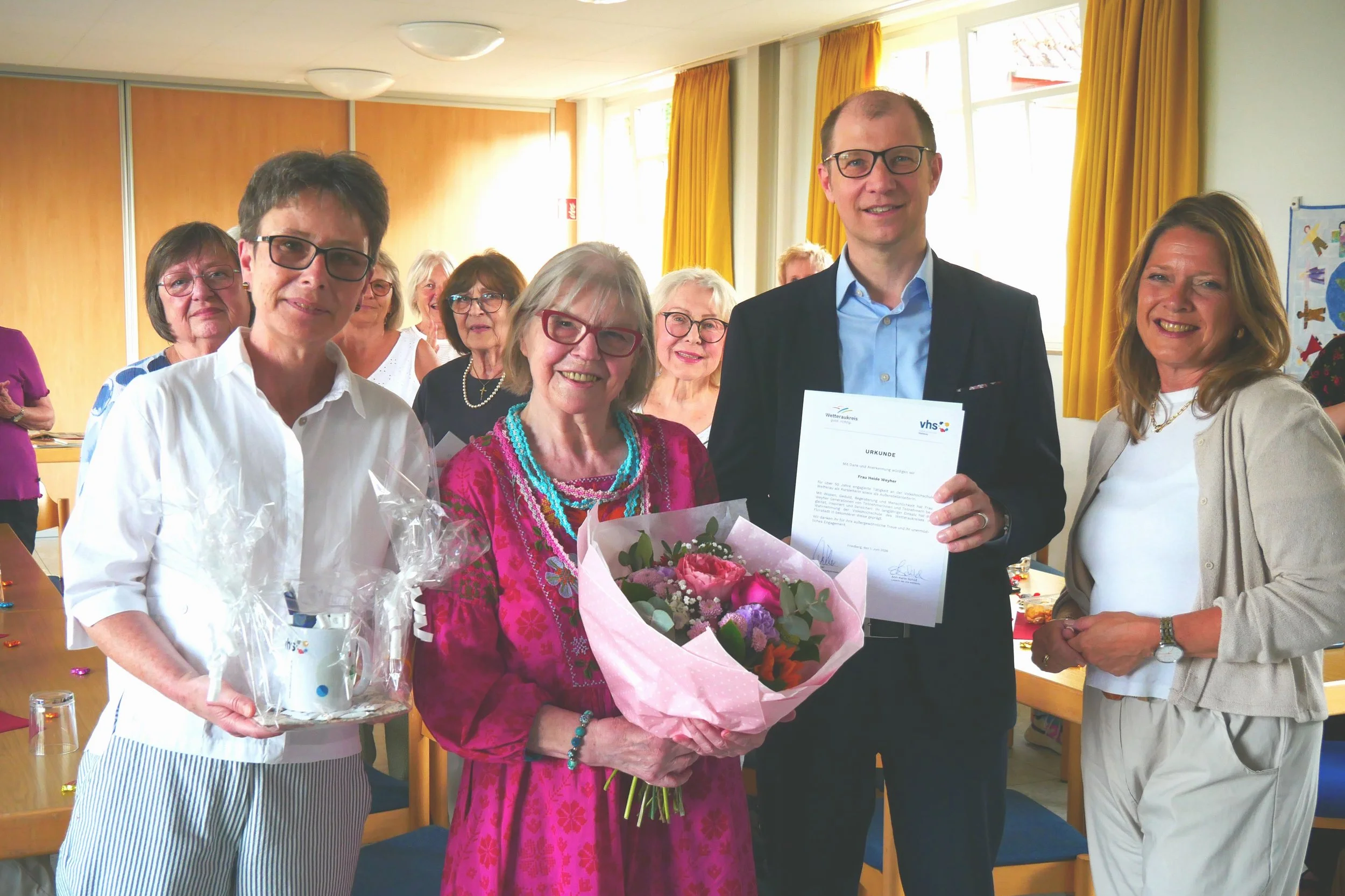 Ein halbes Jahrhundert gelebtes Engagement für die Volkshochschule