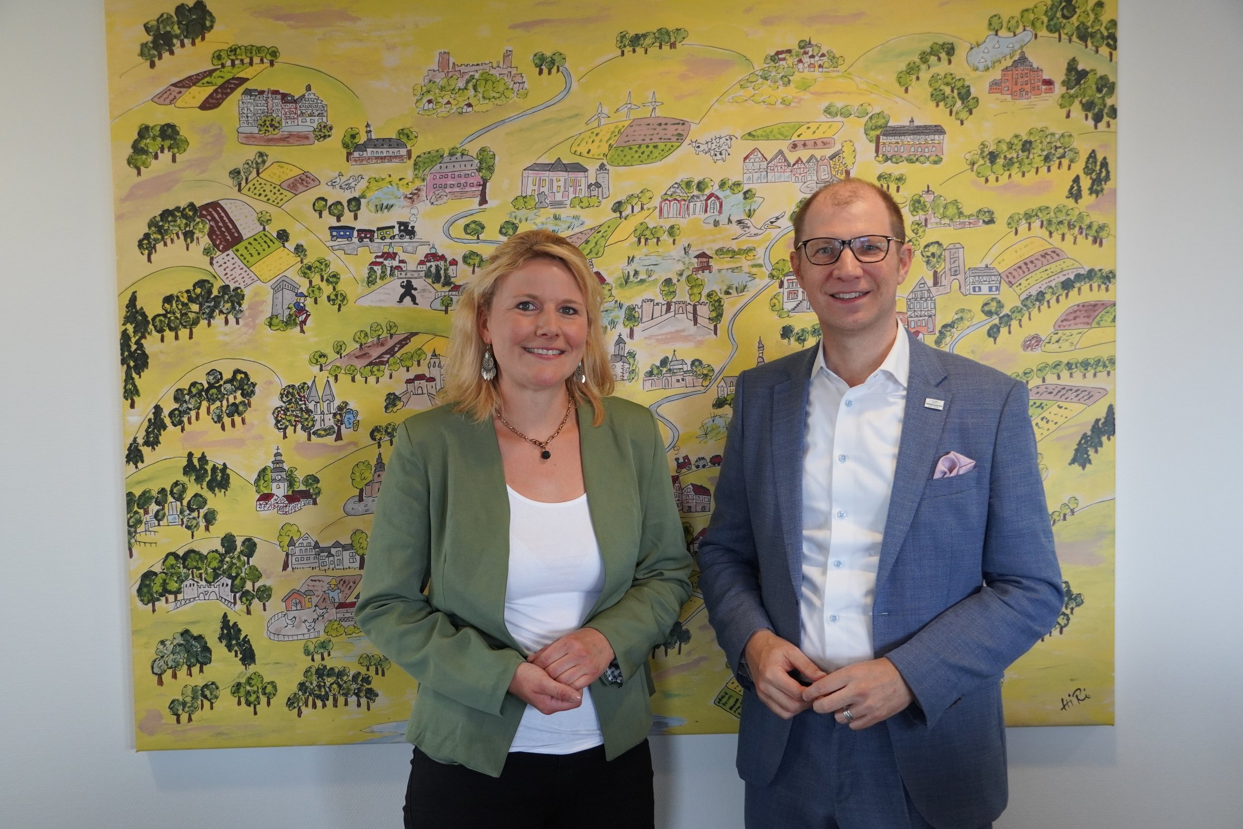 Landrat stellt neue Kreispressesprecherin vor
