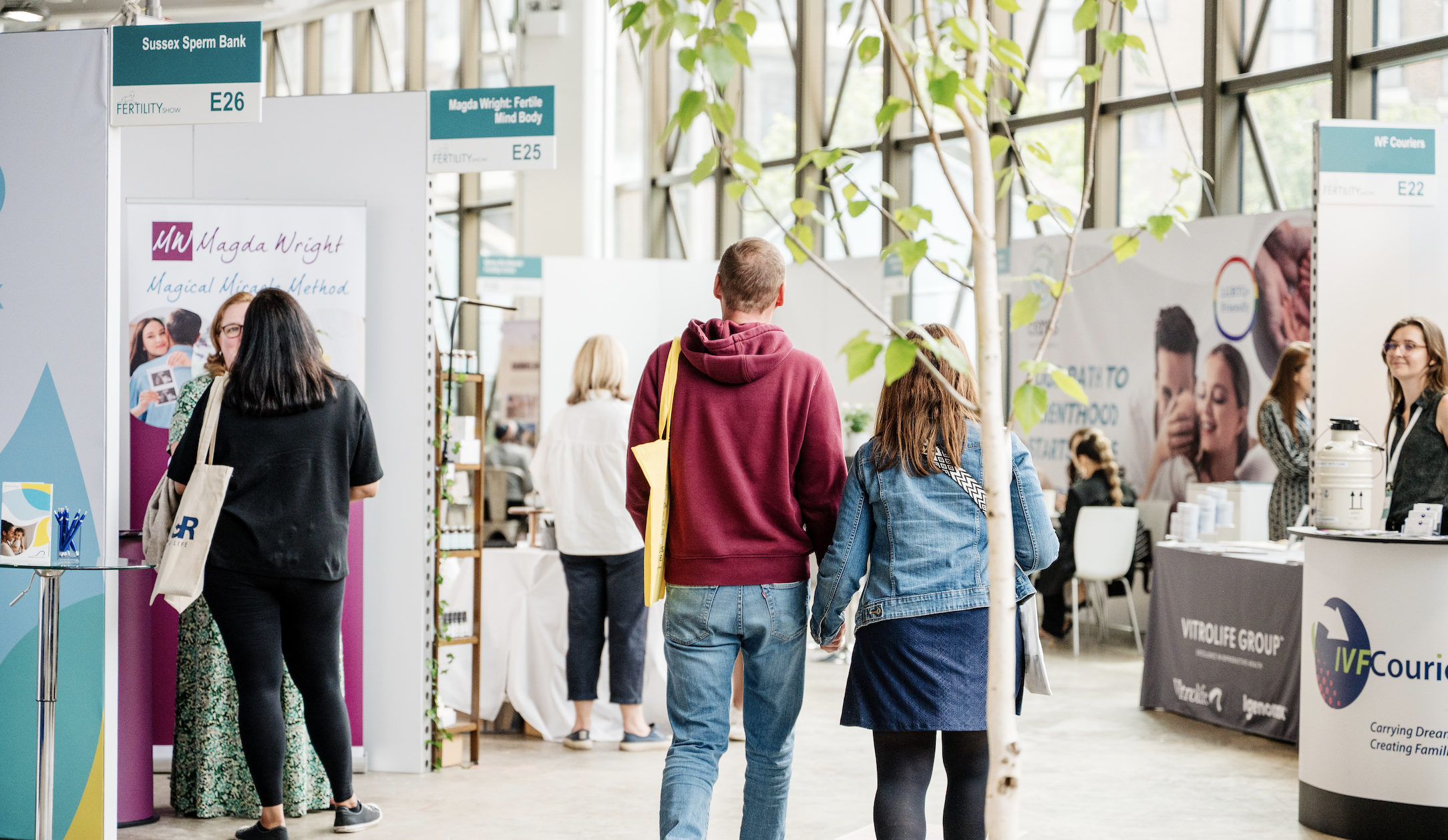 Couple at The Fertility Show