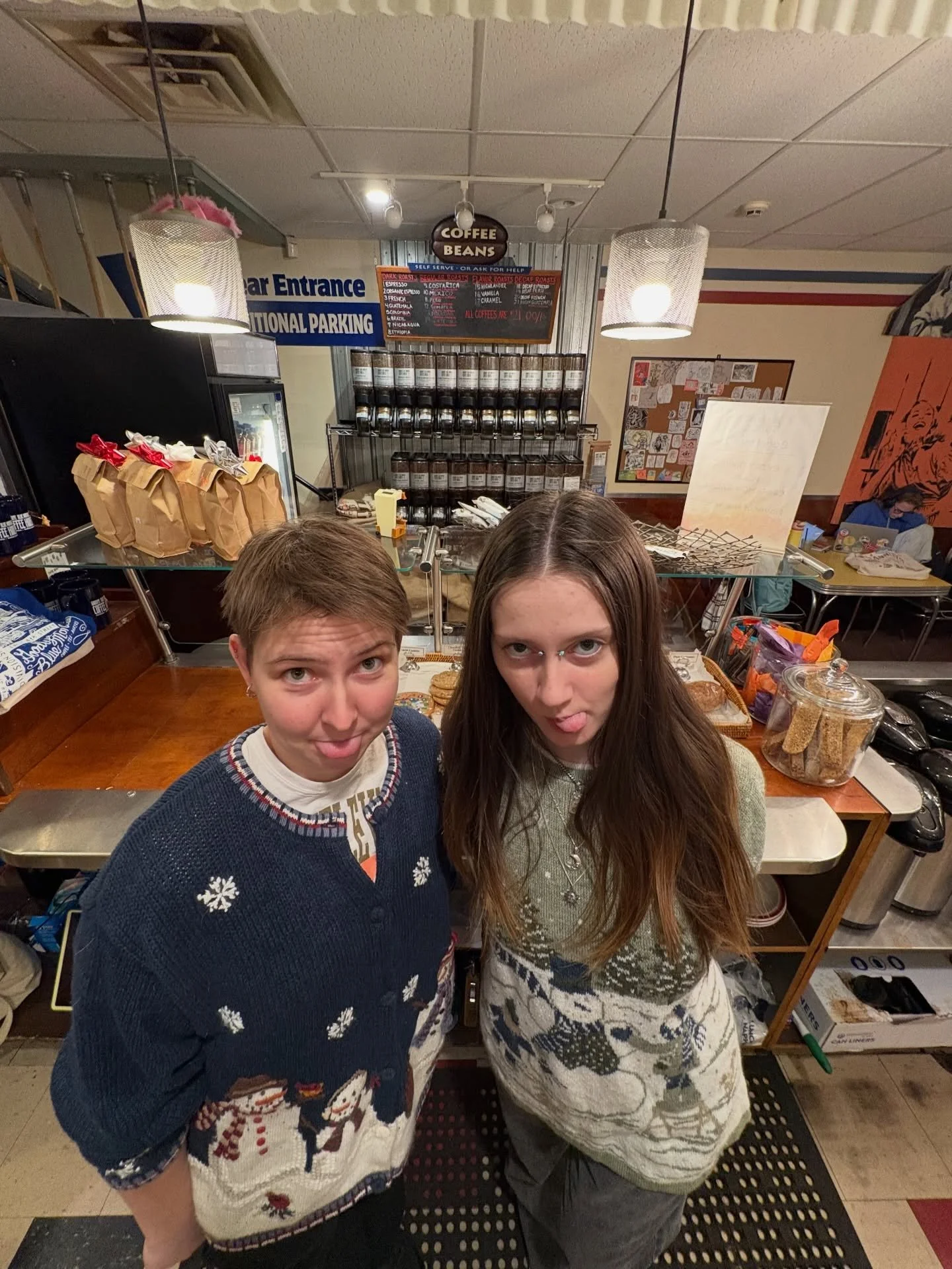 us before making 500 peppermint hot chocolates. winter walk 2025 was a success, see ya&rsquo;ll next year 🙂&zwj;↕️