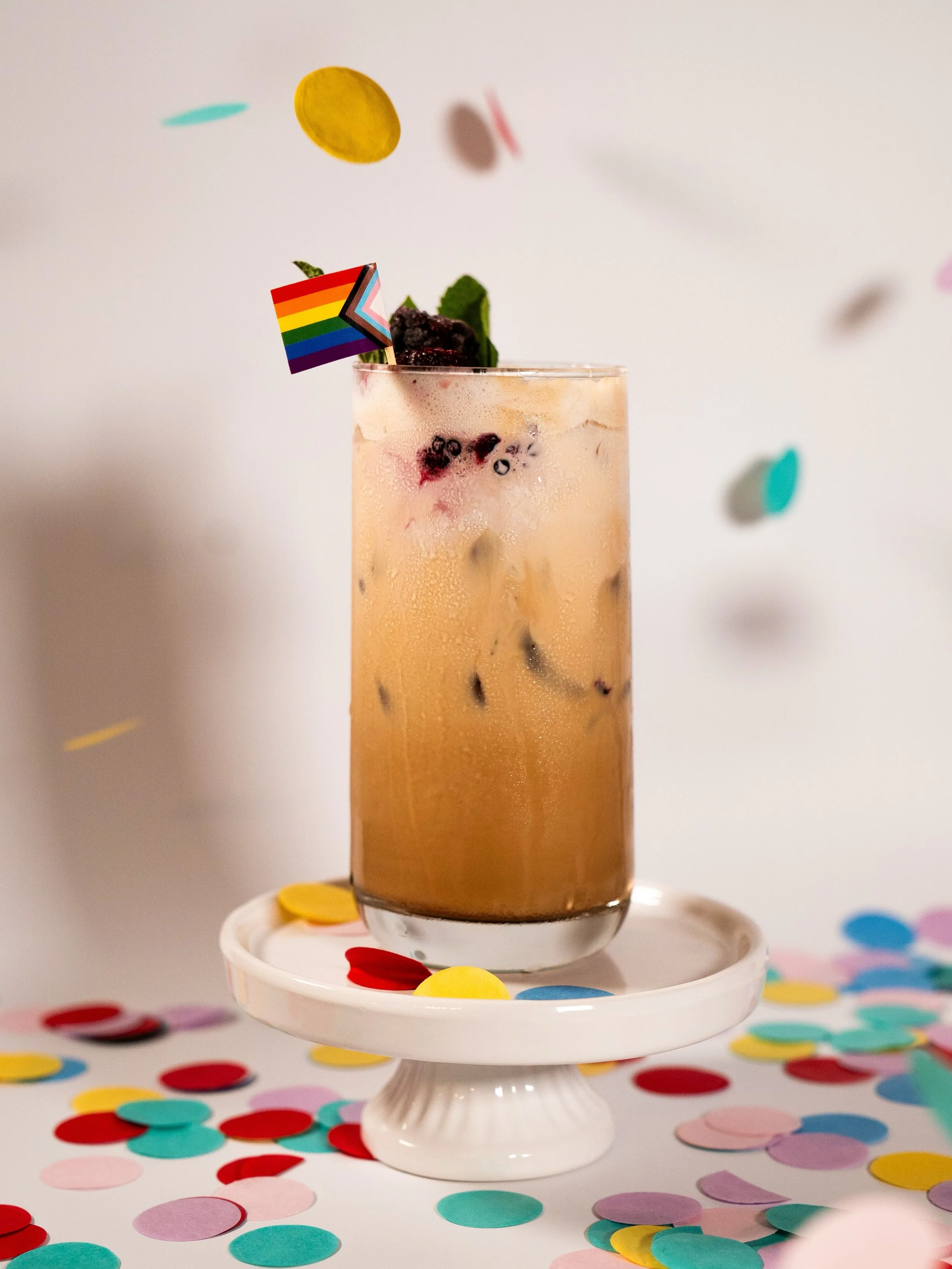 northfield, mn 🤝 pride month 🌈✨💕 happy second year of pride at gbm! 

last year, we introduced our first pride menu in support of the @northfieldunionofyouth and we&rsquo;ll be supporting them again this pride season with our friends at @queeniess