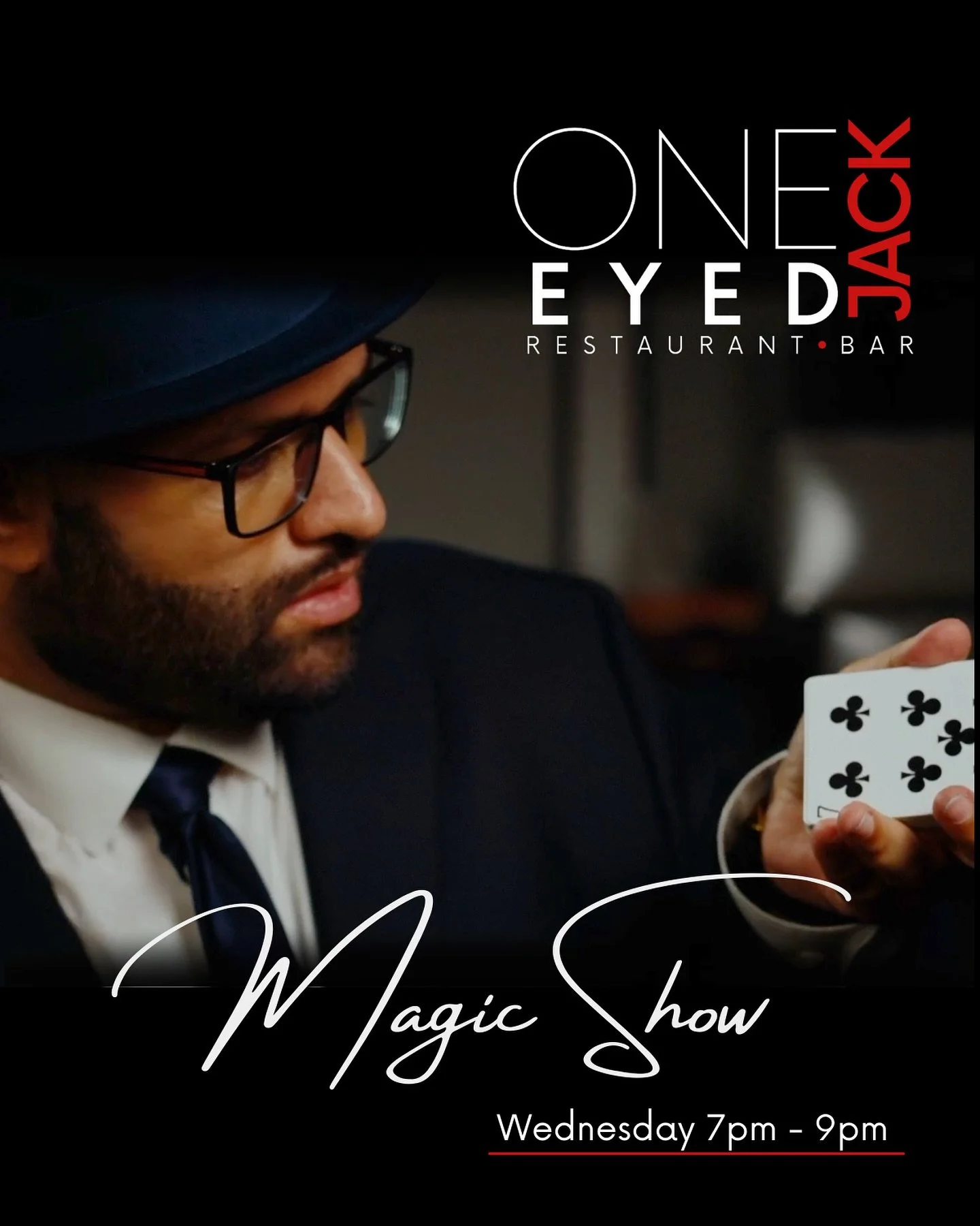 Get ready for an unforgettable night at One Eyed Jack Restaurant &amp; Bar in Toronto, where The Colourblind Magician will be blowing minds and bending reality! 🎩✨ Join us for an evening of magic, cocktails, and maybe a few secrets revealed 😉 Leave