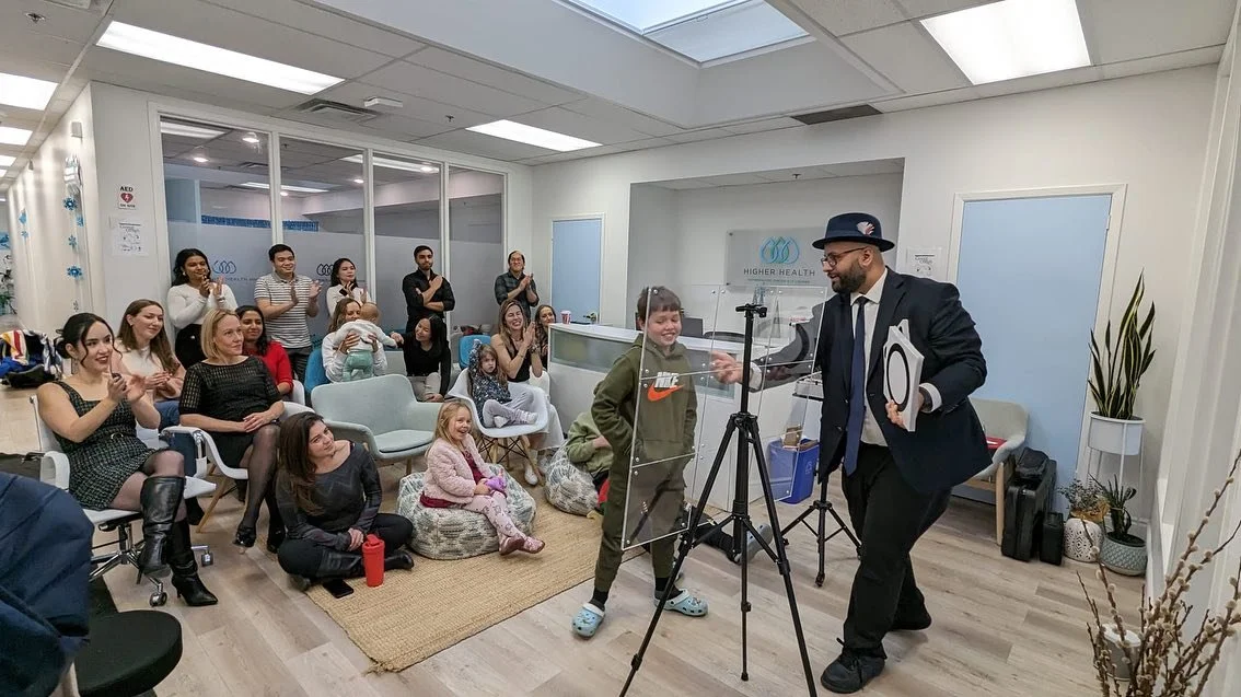 Had an amazing time performing for @higherhealthcentre for their Holiday party!! #magic #magiciantoronto #torontomagocian #corporateevents