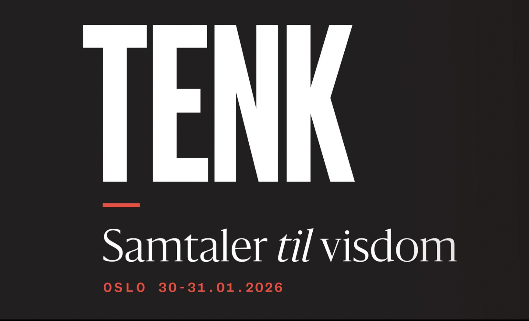 TENK talks i Oslo