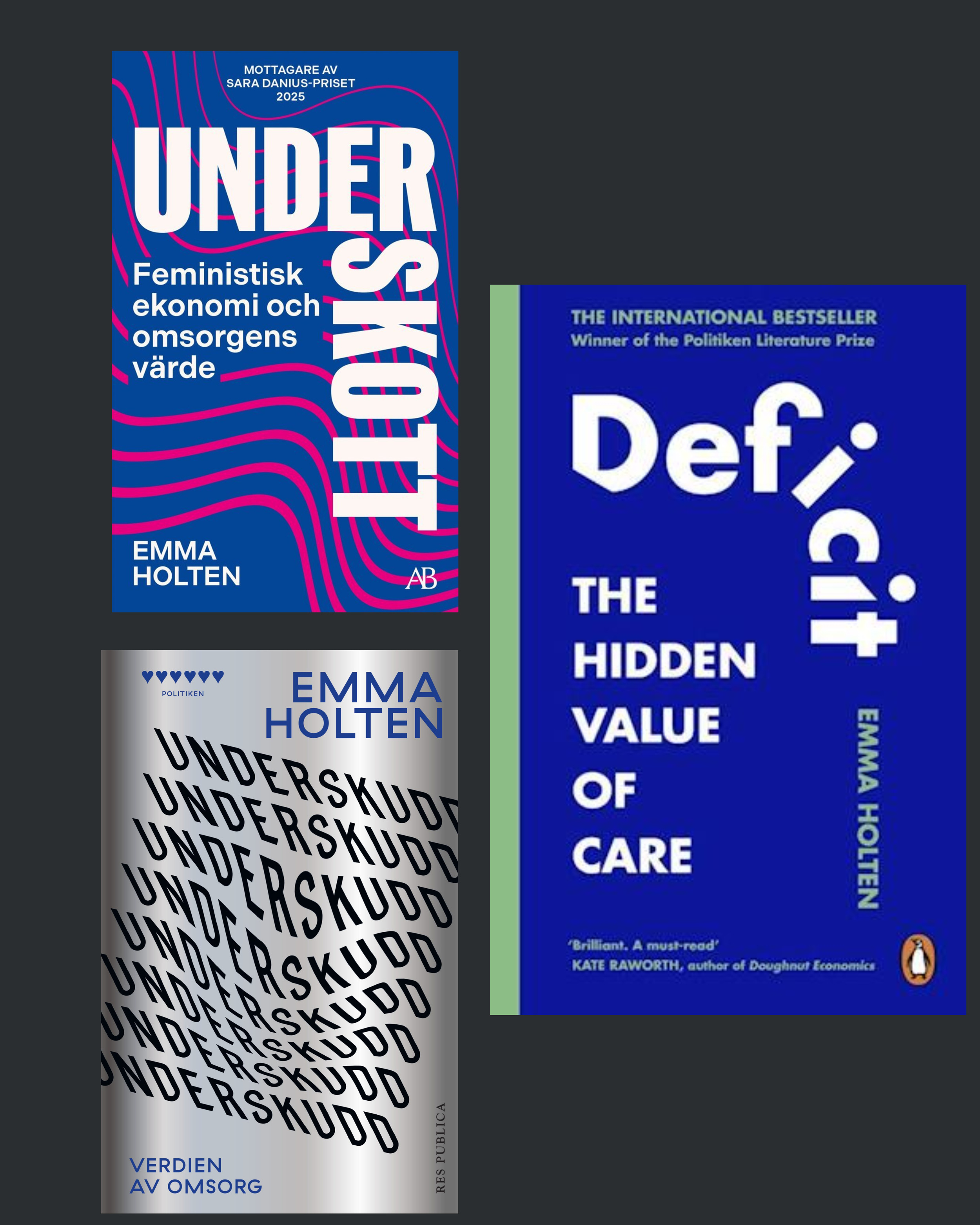 Deficit is out in three new paperback editions in English, Swedish and Norwegian