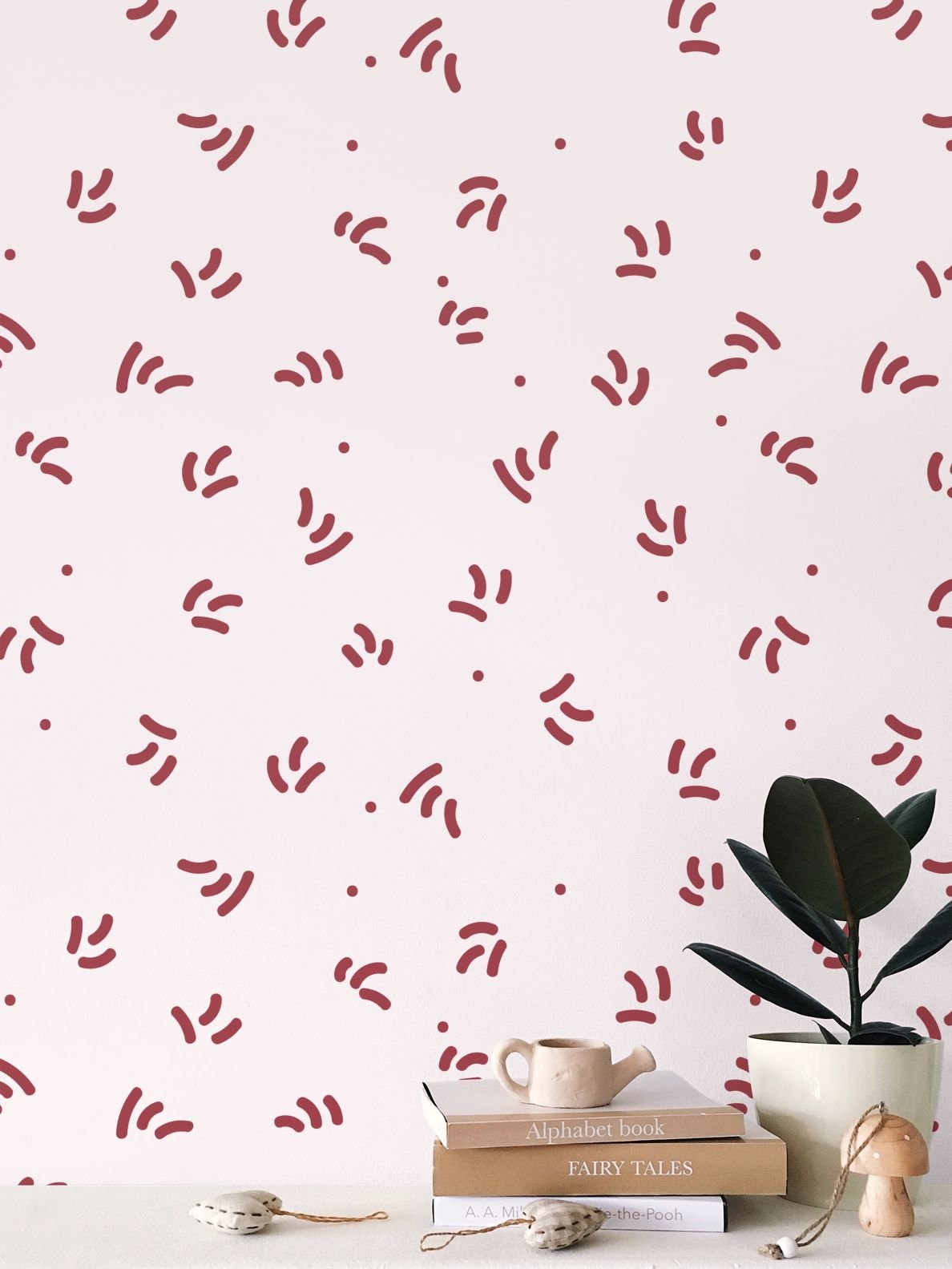 Hen Tracks Wallpaper- Lavender Blush- Ferlyn A Elizaga6.jpeg