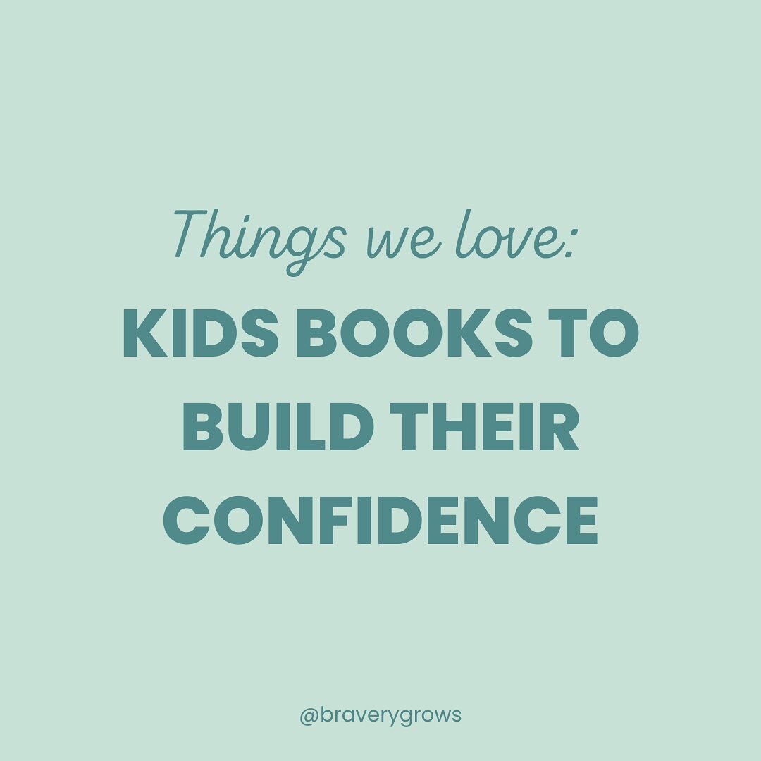 Kids&rsquo; books to build confidence, self-esteem &amp; emotional resilience! ⬇️

Here are four that we as child psychologists 🫶🏽 and totally recommend (the first will be no surprise 🤓)

 🌟Bravery Grows by @DrMelissaGiglio &amp; @Daisy.Geddes
🌟