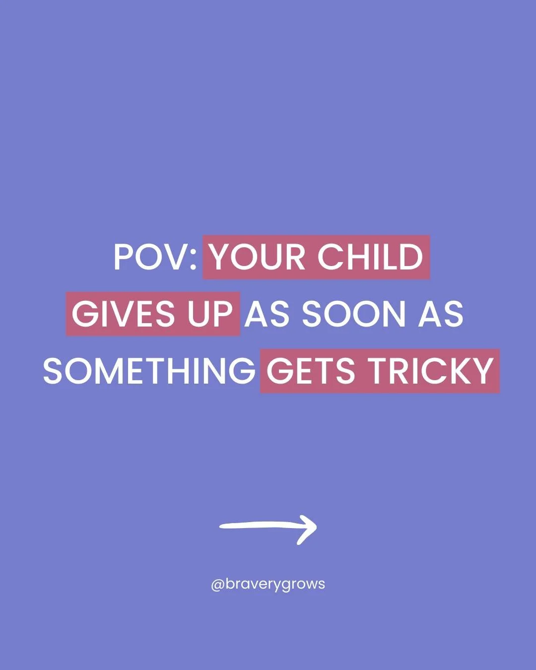 Some kids feel like quitting the moment things feel hard. 

Not because they&rsquo;re lazy or don&rsquo;t care. But because they&rsquo;re scared they won&rsquo;t be good at it. 

If your child says:

💬 &ldquo;I can&rsquo;t do it!&rdquo;
💬 &ldquo;It