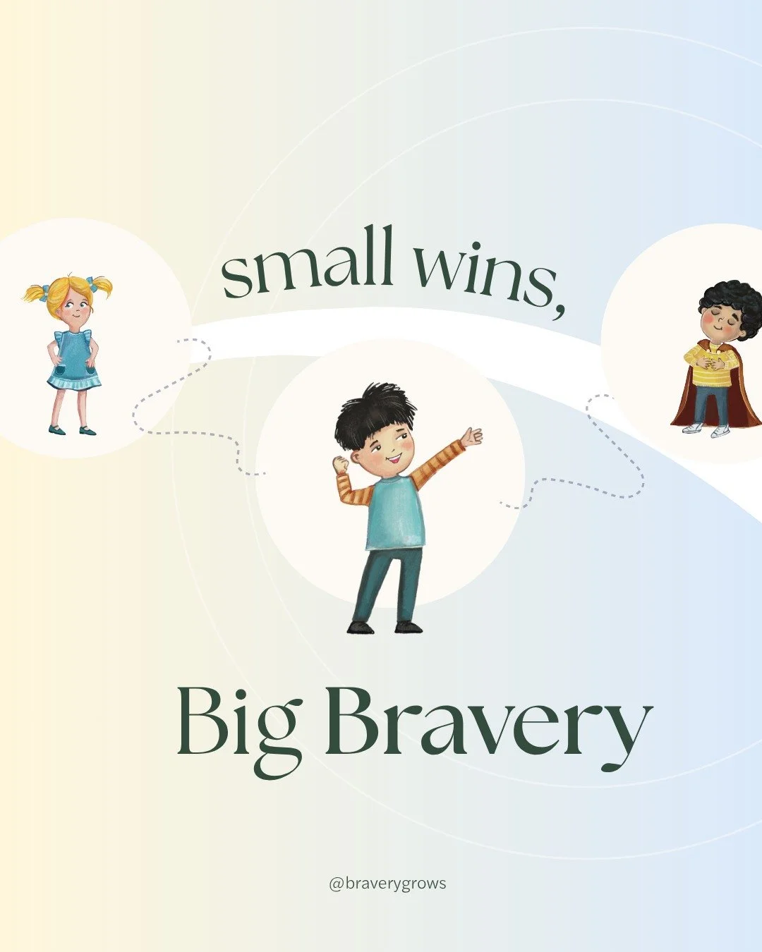 Small moments build big bravery.

Slow progress can sometimes go unnoticed. Yet these small moments are exactly where courage begins.

Brave steps worth noticing today:
-Being present despite fear. This shows tolerance to uncertainty.
-Using small fo