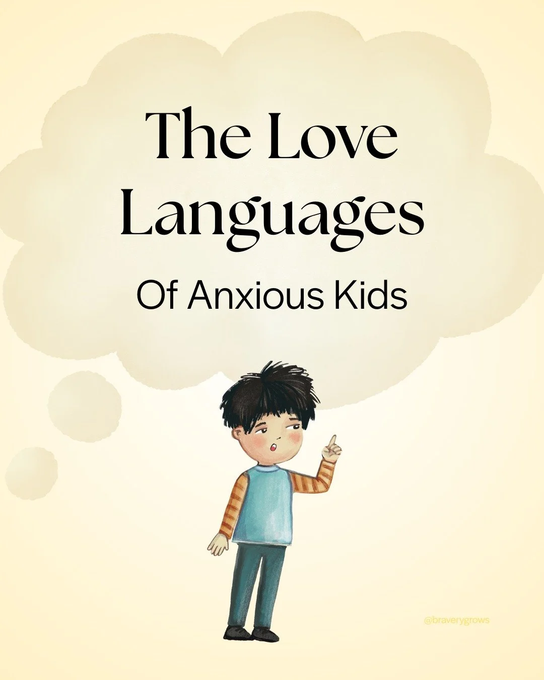 Anxious kids often show love differently. Here&rsquo;s how to notice it. 💛

THEIR LOVE LANGUAGE MIGHT LOOK LIKE:

🤫 Sitting quietly beside you (not clinging)
 Their closeness is a sign of trust.

👀 Making eye contact across the room
 &ldquo;I see 