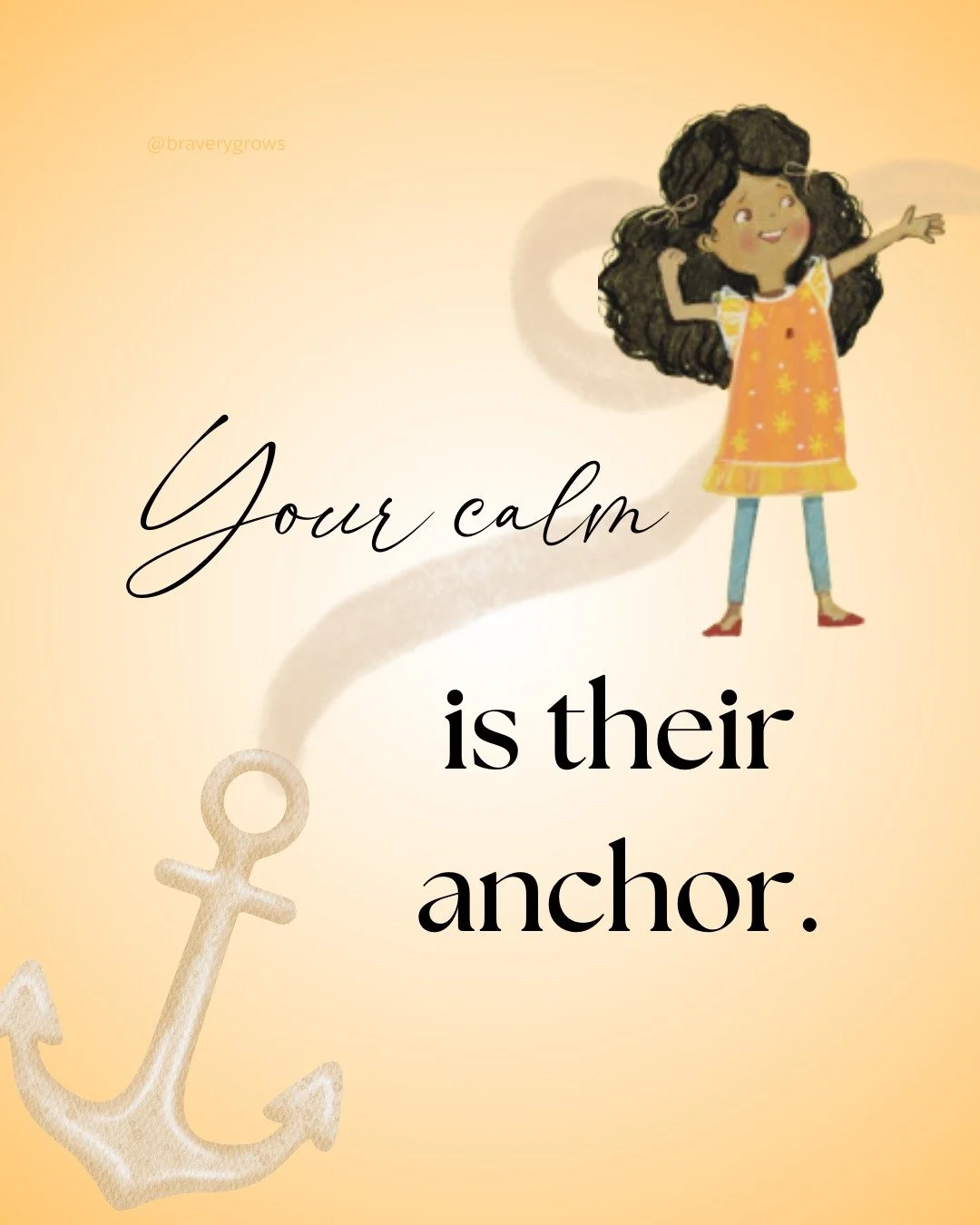 Your calm is their anchor ⚓💛

On the days when:
☀️ The morning felt like a battle
😢 Drop-off ended in tears 
🤍 You wonder if anything is working 

Remember this 👇
Your steady presence is doing more than you realize 🌿

Every time you pause to bre