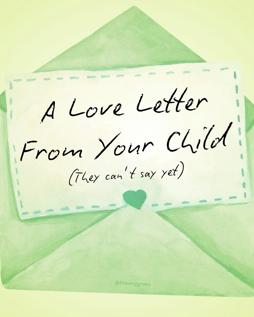 If your child could tell you everything, this is what they&rsquo;d say&hellip; 💌

Dear Mom/Dad,

I know I&rsquo;m hard to understand sometimes.

I want you to know:
💛 When I can&rsquo;t talk, I&rsquo;m not ignoring you.
 My voice gets stuck. It&rsq