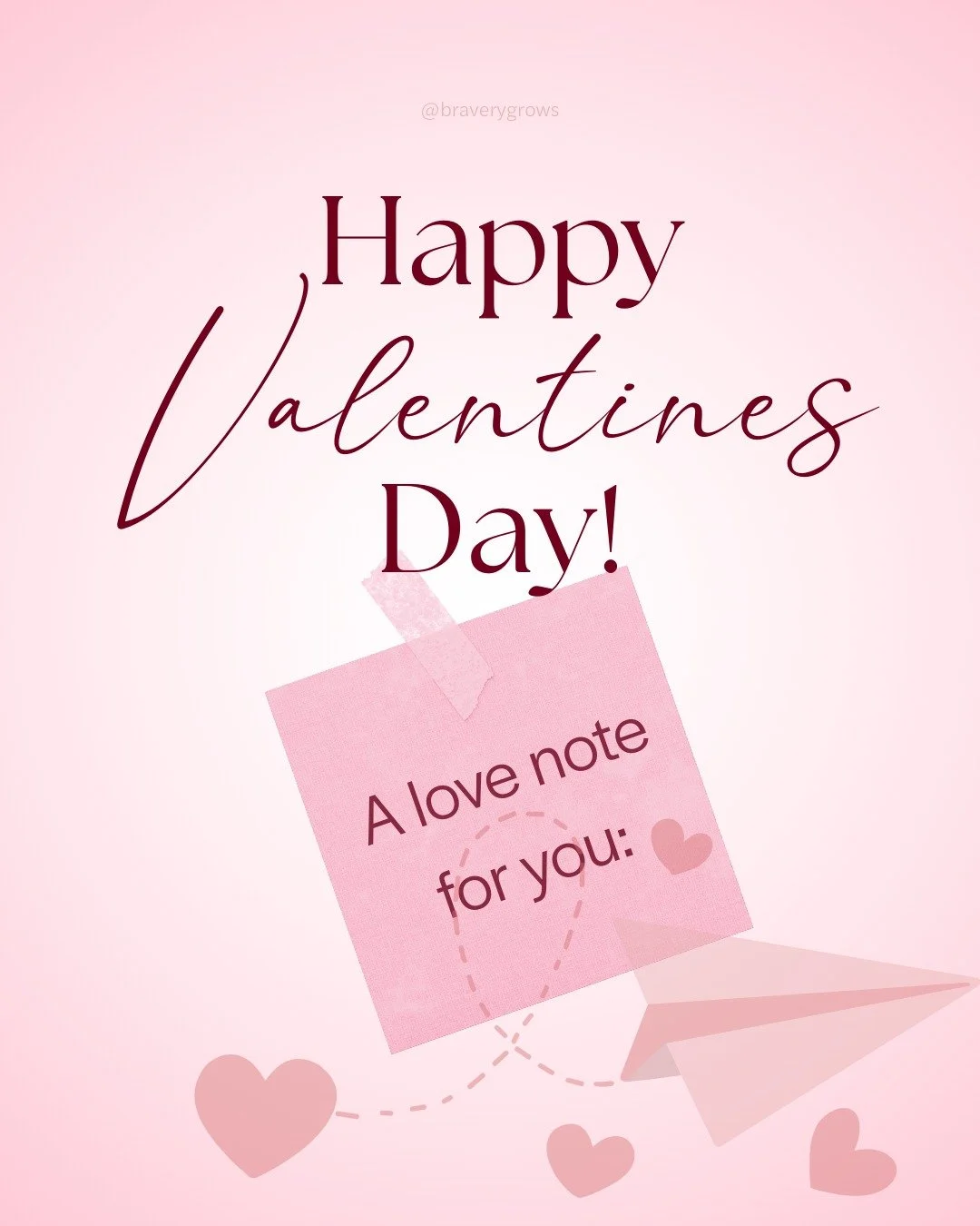 Happy Valentine&rsquo;s Day. 💛❤️

Today, a love note for YOU. 💌

TO THE PARENT OF AN ANXIOUS CHILD:
You are not failing.
You are not the reason they struggle.
You are not alone. 🤍

You are:
💪 Brave for seeking help
🕊️ Patient beyond measure
⚓ Yo