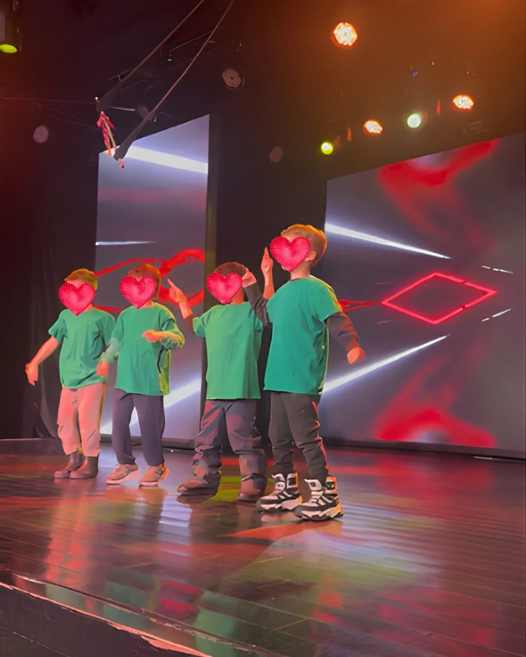 Three years ago, he wouldn't speak in new environments. He hid behind his parents at family gatherings. Going on stage at his school show felt impossible.
Last week, his family sent us this.

He was on vacation. A show was happening. He volunteered t