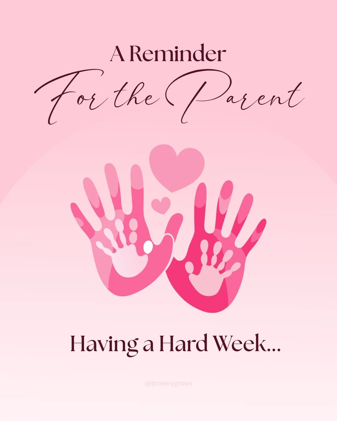A reminder for the parent having a hard week 💛

You&rsquo;re not failing...
The tears at drop-off don&rsquo;t mean you did something wrong 😔
The silence at family dinner doesn&rsquo;t mean you're not trying.
The meltdown after school doesn&rsquo;t 