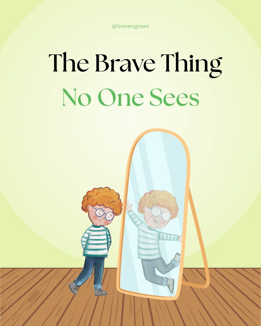 The brave things no one sees: 💛

Walking into school when every cell says, &ldquo;stay home.&rdquo; 🏫

Sitting at the lunch table in silence.
Making eye contact for half a second. 
Staying in the room instead of hiding.
Trying to wave&hellip; even 