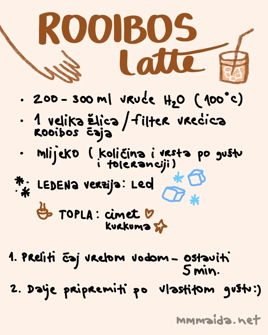 ledena kava recept