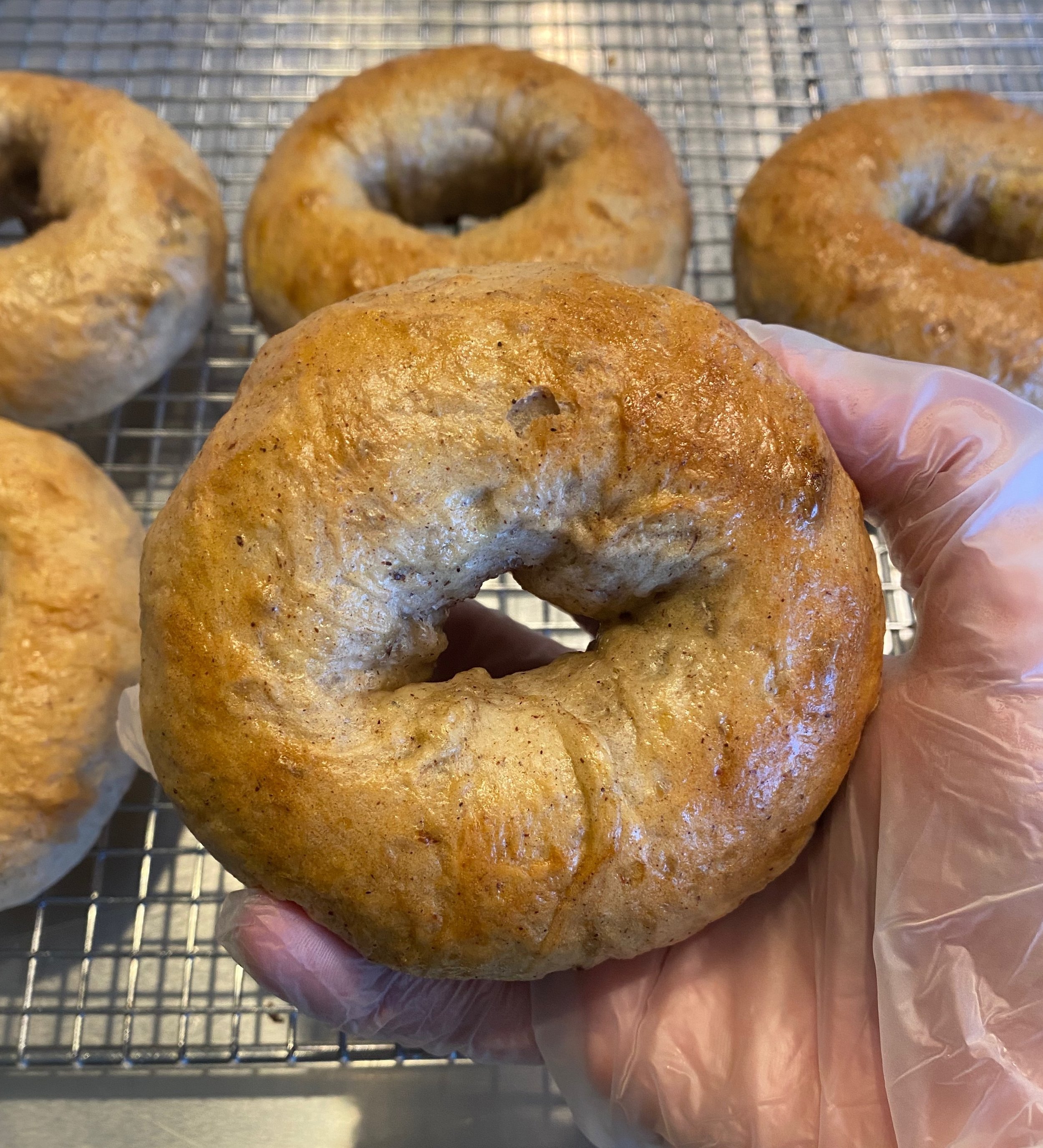 Cinnamon Bagel (1/2 dozen)