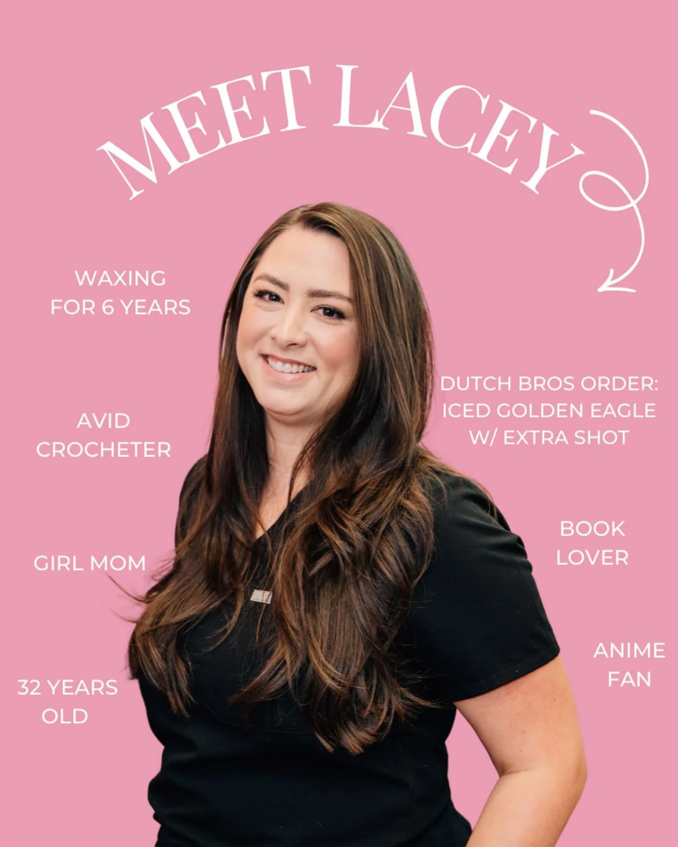 Thought it was time that you guys get to know Lacy! She is one of kind! We absolutely love having her on the team! 💝

#slcwaxer #brazilianwax #gettoknow #waxprofessional