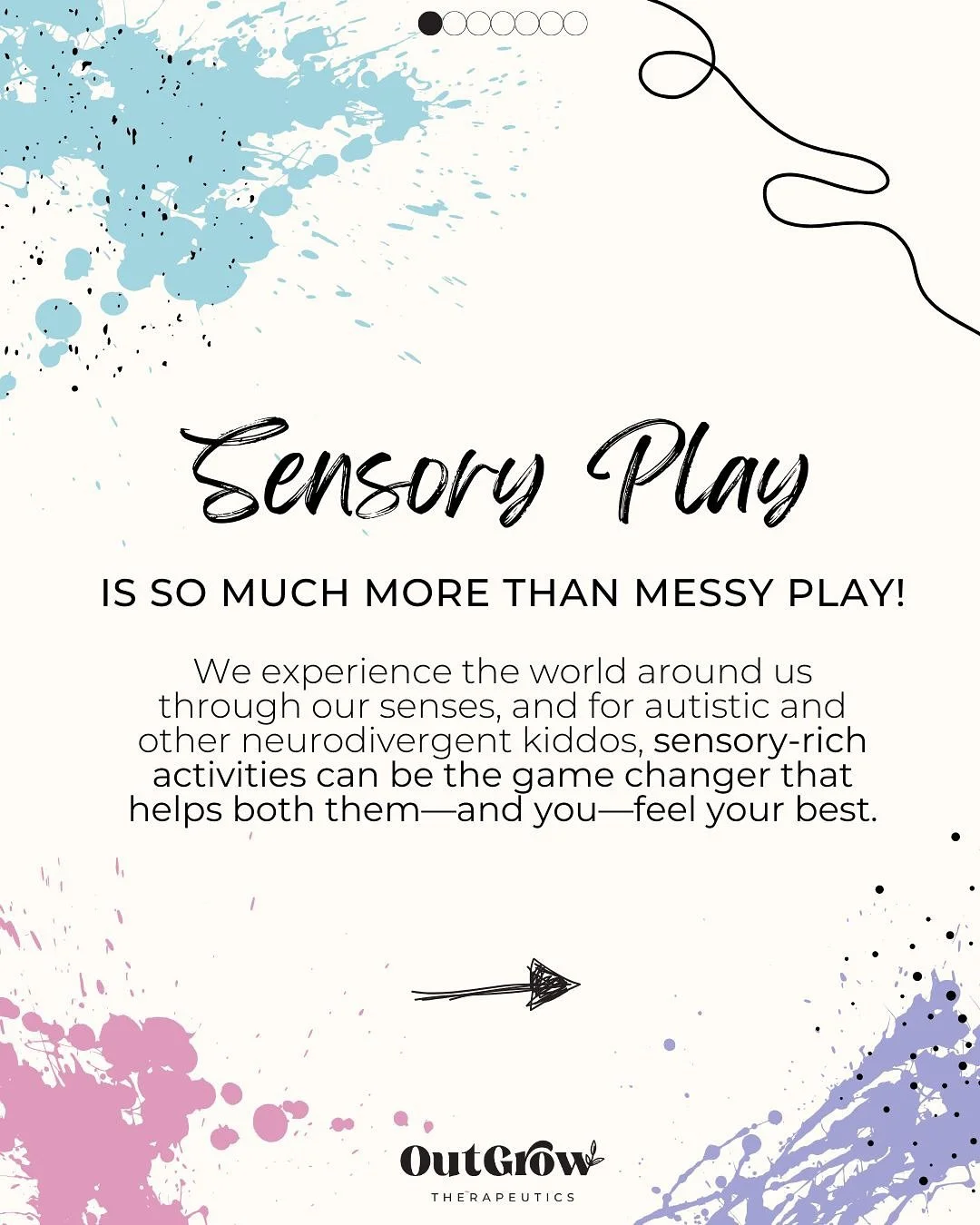Sensory play isn&rsquo;t just fun&mdash;it&rsquo;s regulation in disguise. 🖐️💫
It teaches kids how to feel safe in their bodies, while giving us a front row seat to how they experience the world around them. Do you know your child&rsquo;s sensory p